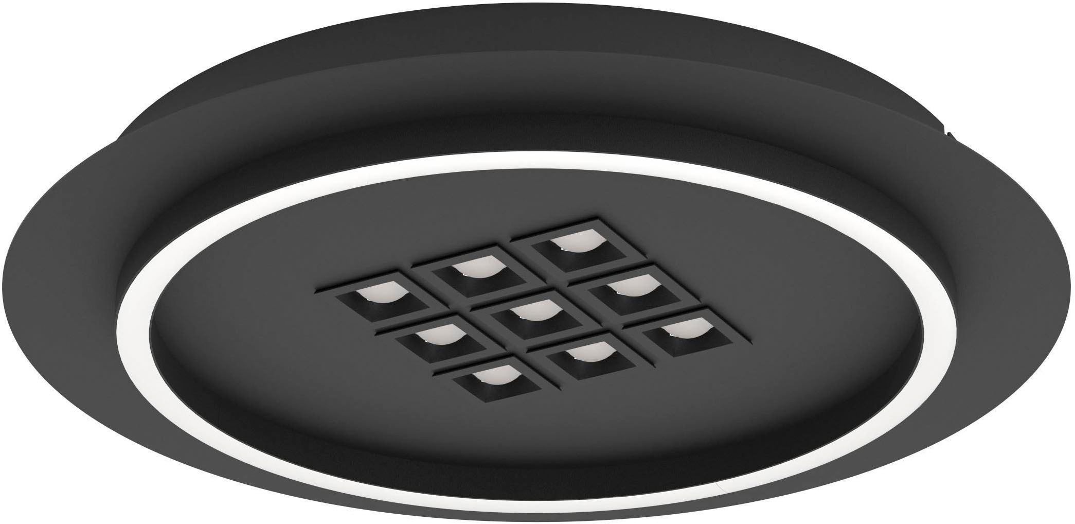 EGLO Deckenleuchte »Balazote Deckenlampe rund aus Metall und Konststoff Lam günstig online kaufen