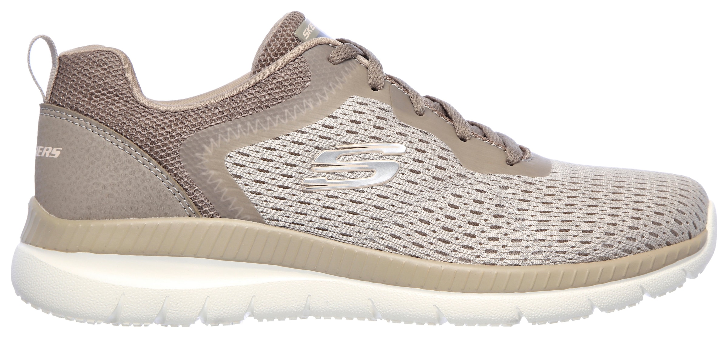Skechers Sneaker »BOUNTIFUL - QUICK PATH«, Freizeitschuh, Halbschuh, Schnürschuh mit gepolsterter Innensohle