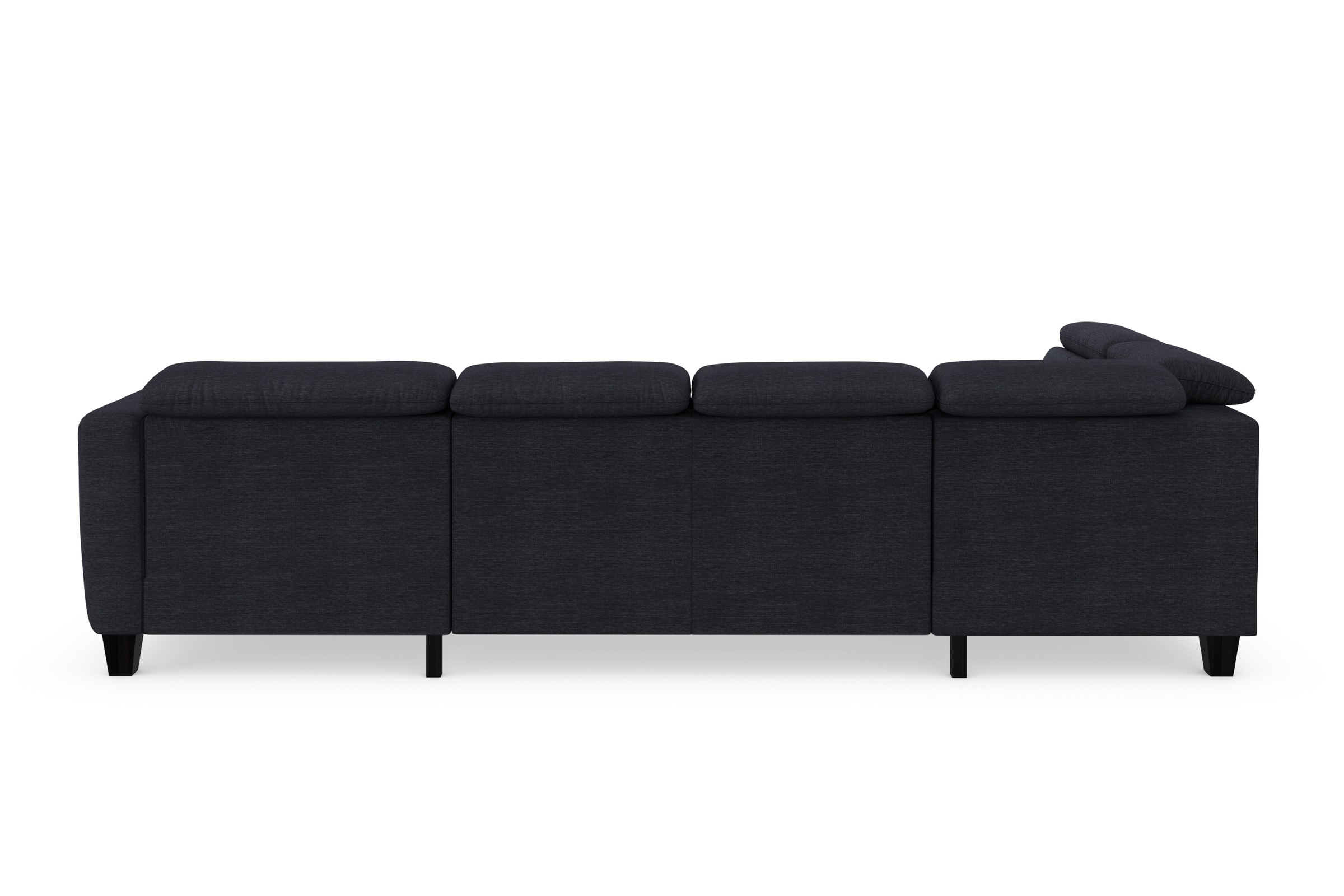 sit&more Wohnlandschaft »Belluci U-Form«, Kopfteilverstellung und Federkern, wahlweise mit Bettfunktion