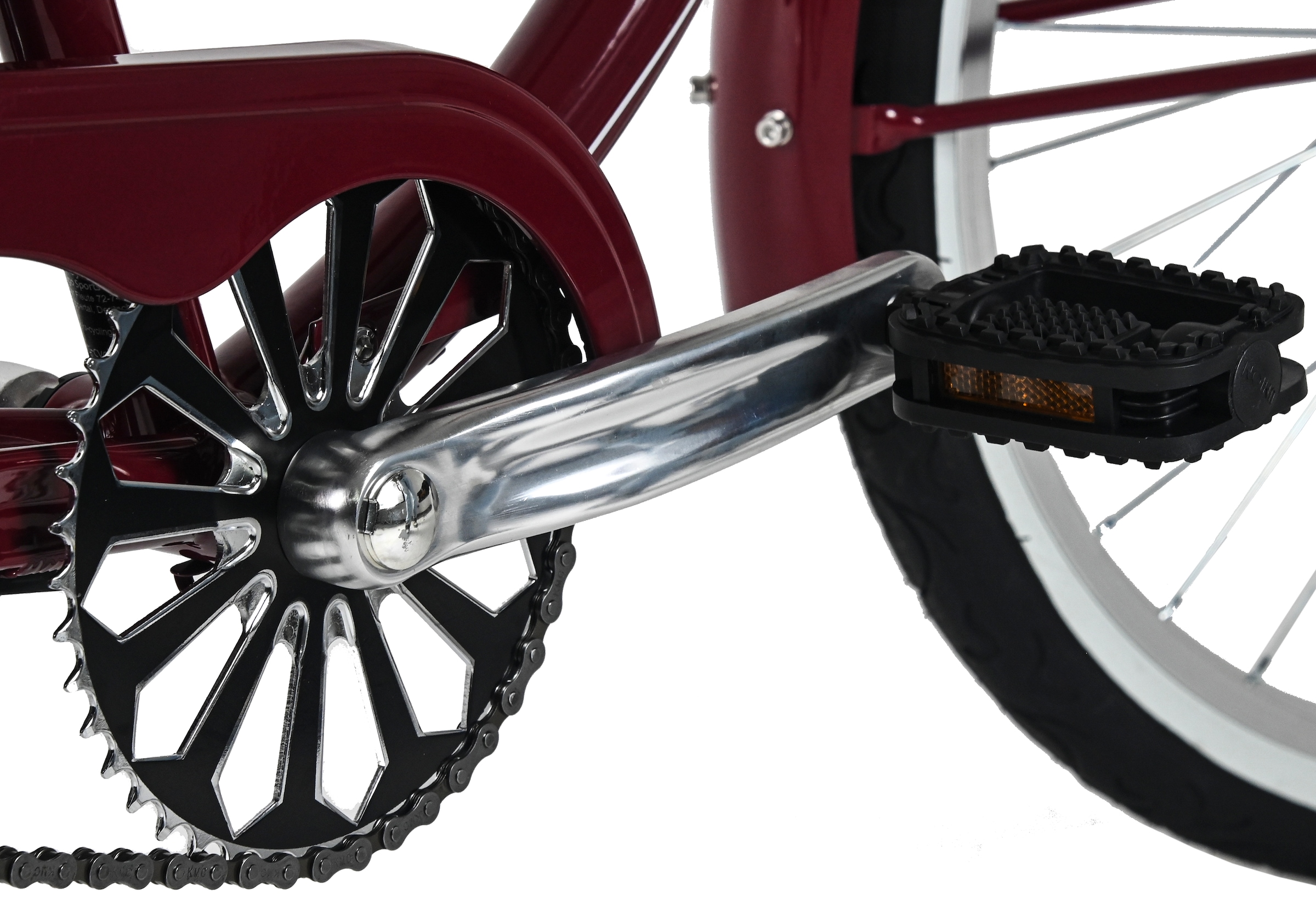 Dacapo Cruiser »Beachcruiser Damen 26" Beach Rot 1 Gang RH 46 cm« 1 Gang ohne Schaltung