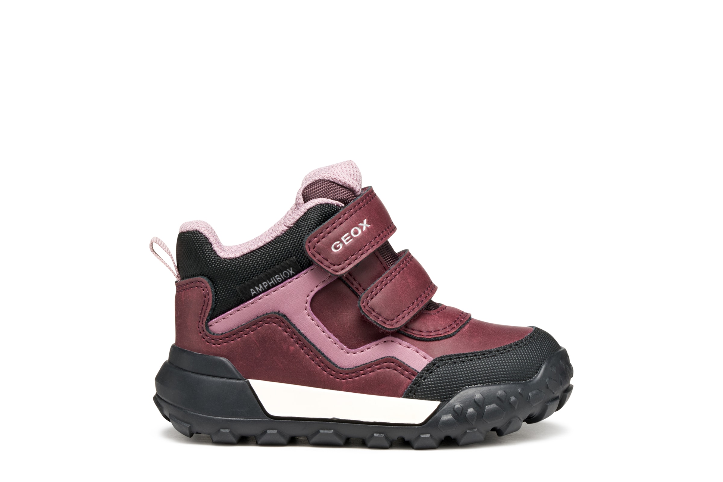 Geox Winterboots »B TREKKYUP GIRL B AB«  Klettstiefel mit Warmfutter, Größenschablone zum Download