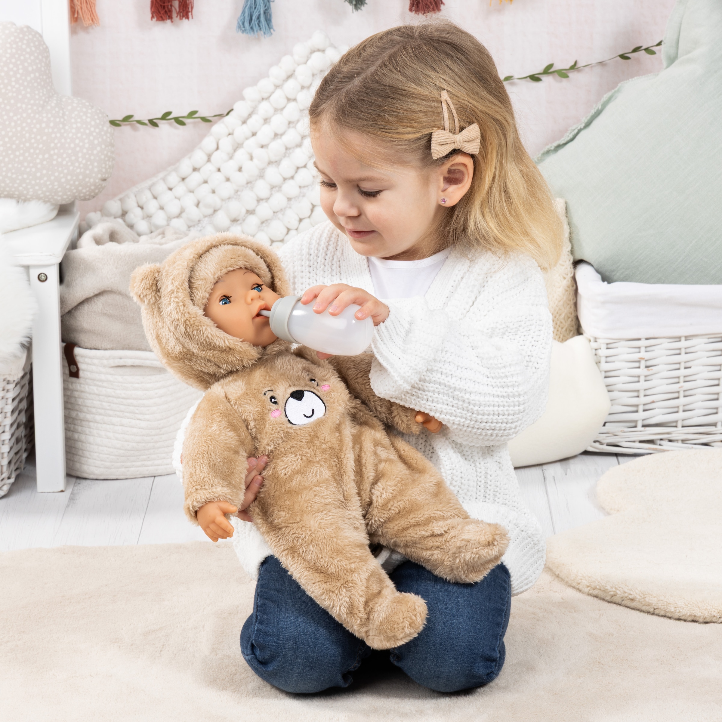 Bayer Babypuppe »Piccolina Magic Tears 42 cm« weint echte Tränen