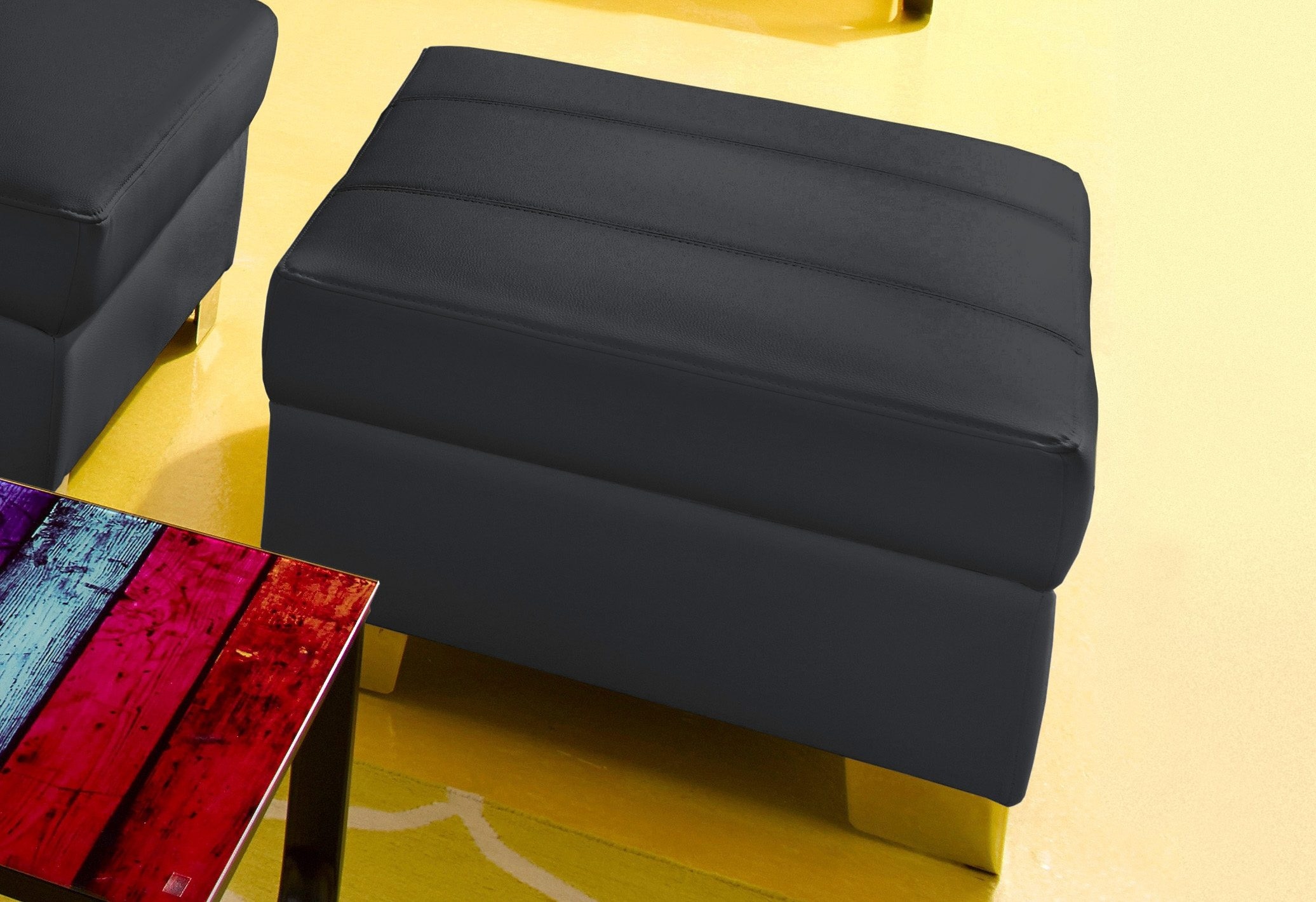 DOMO collection Hocker »Turah mit moderner Steppung«, passend zur Serie, B/ günstig online kaufen