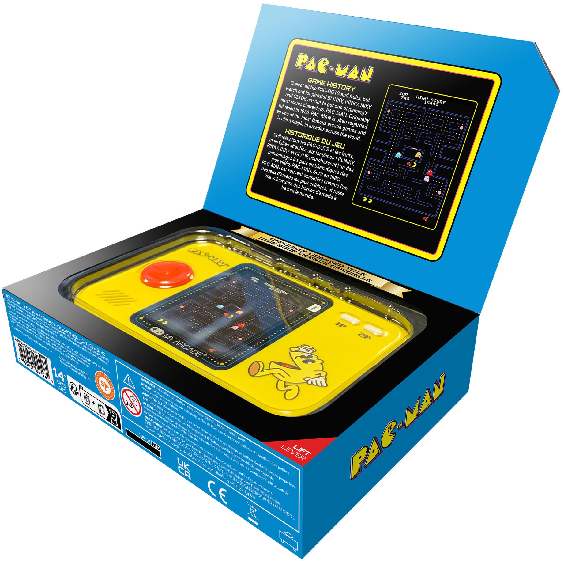 ATARI Retro Konsole »PAC-MAN Pocket Player Pro«