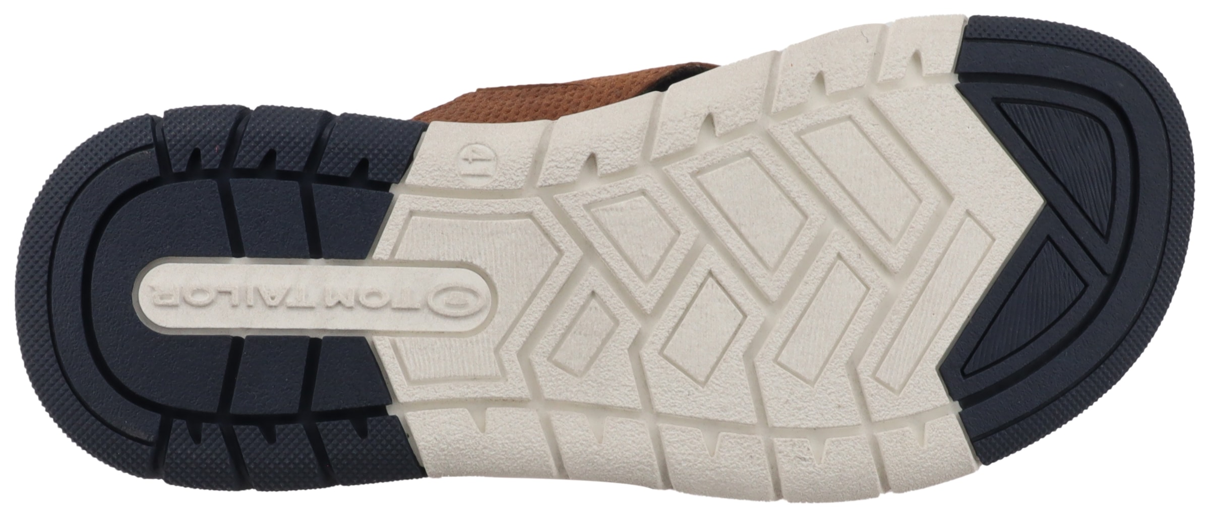 TOM TAILOR Pantolette, Sommerschuh, Schlupfschuh, Bequemschuh mit plakativem Logoschriftzug