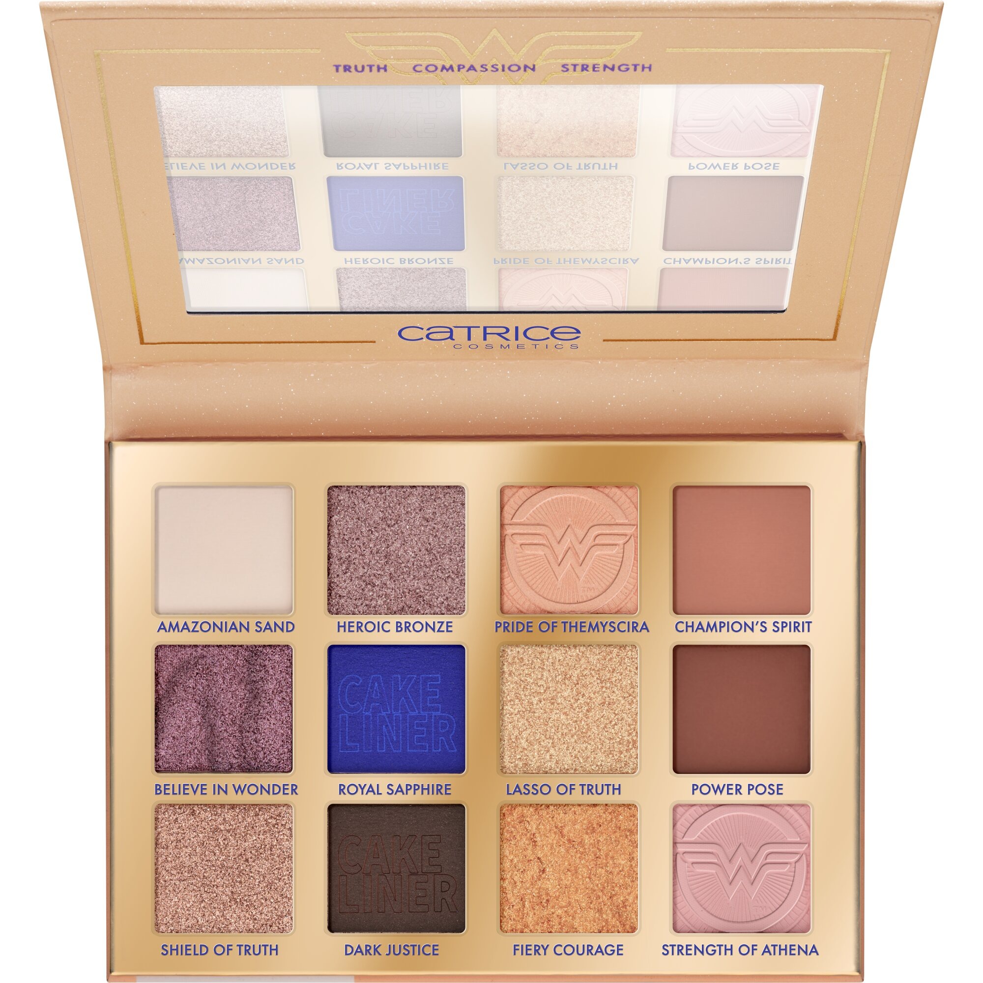 Catrice Lidschatten-Palette »Wonder Woman Eyeshadow Palette«