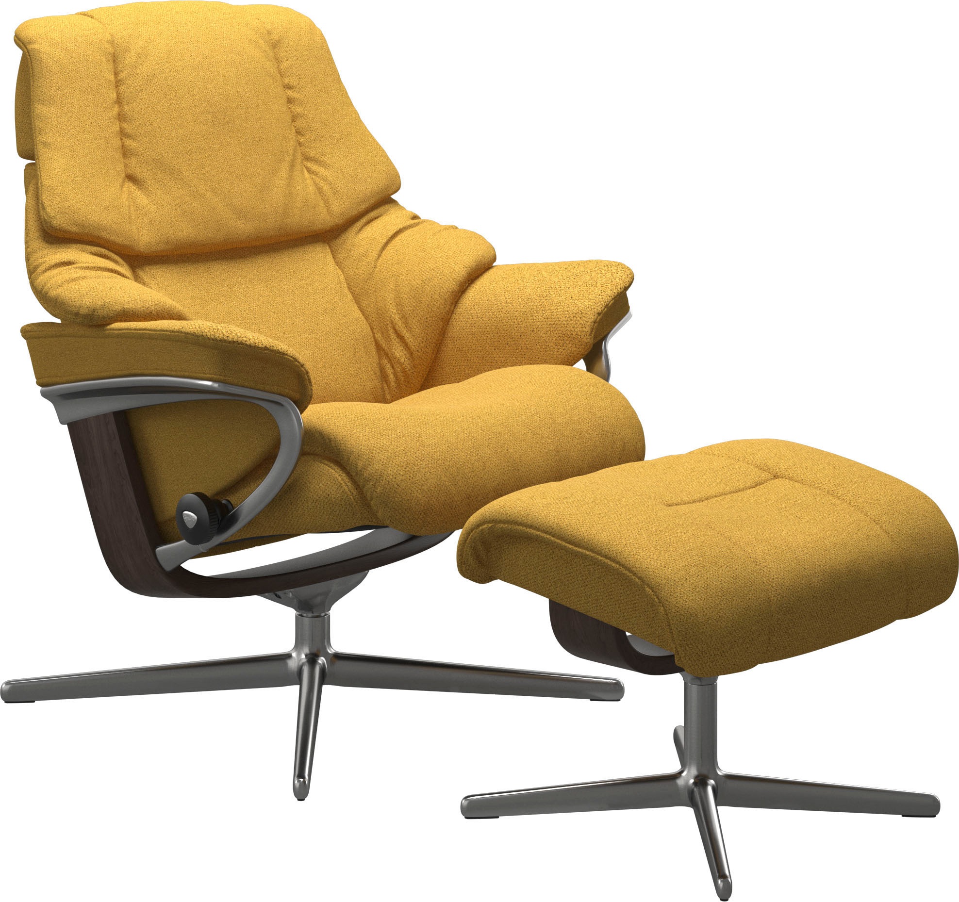 Stressless® Relaxsessel »Reno«, mit Cross Base, Größe S, M & L, Holzakzent Wenge