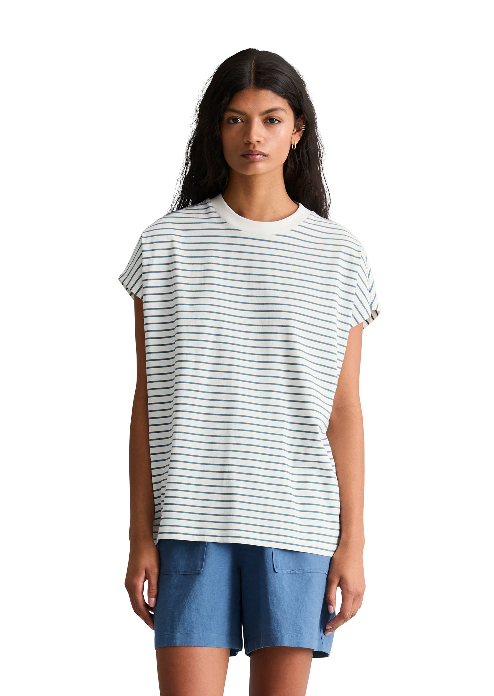 Marc O'Polo DENIM T-Shirt »relaxed aus Baumwoll-Single-Jersey«