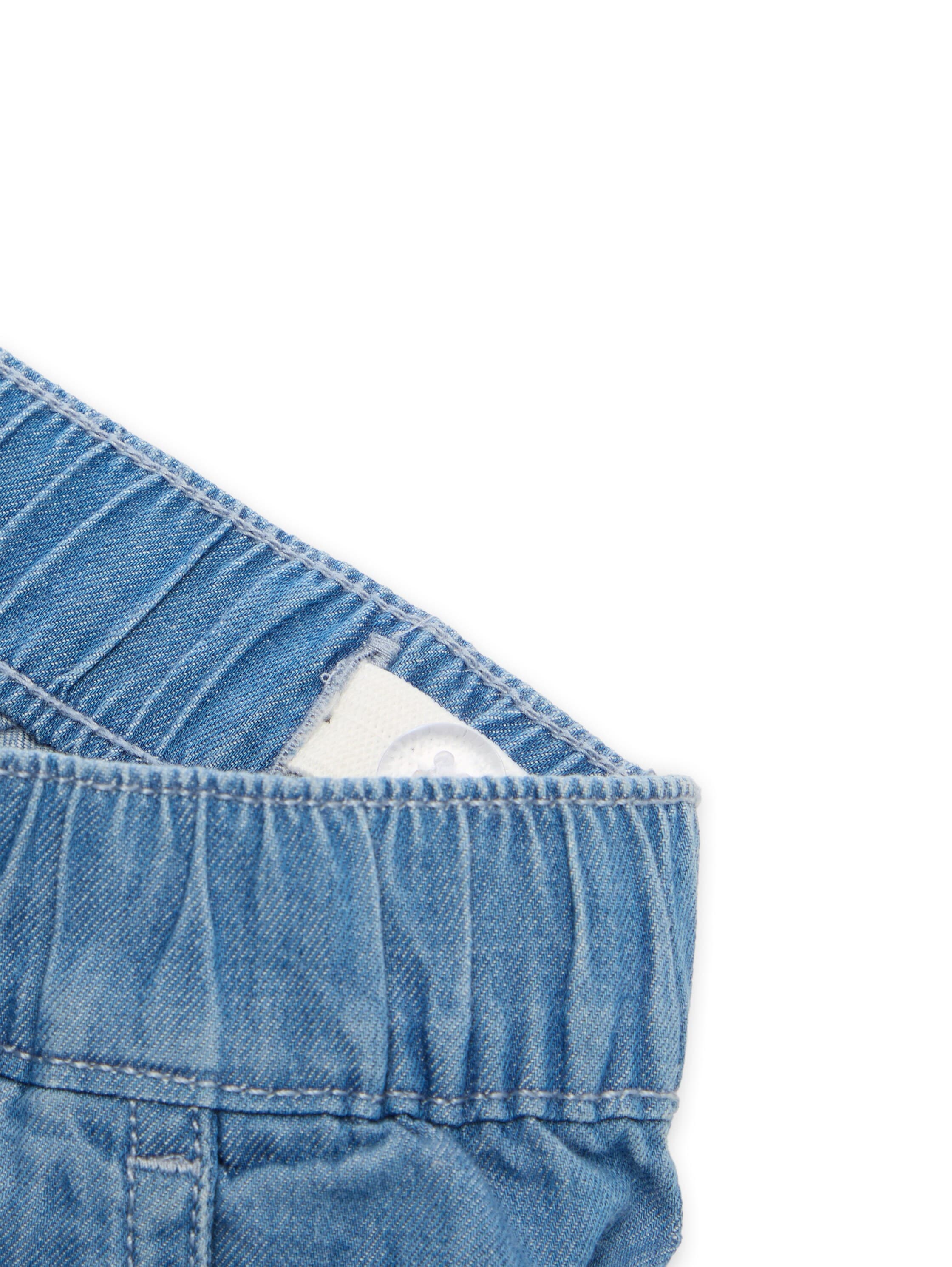TOM TAILOR Weite Jeans mit elastischem Bund