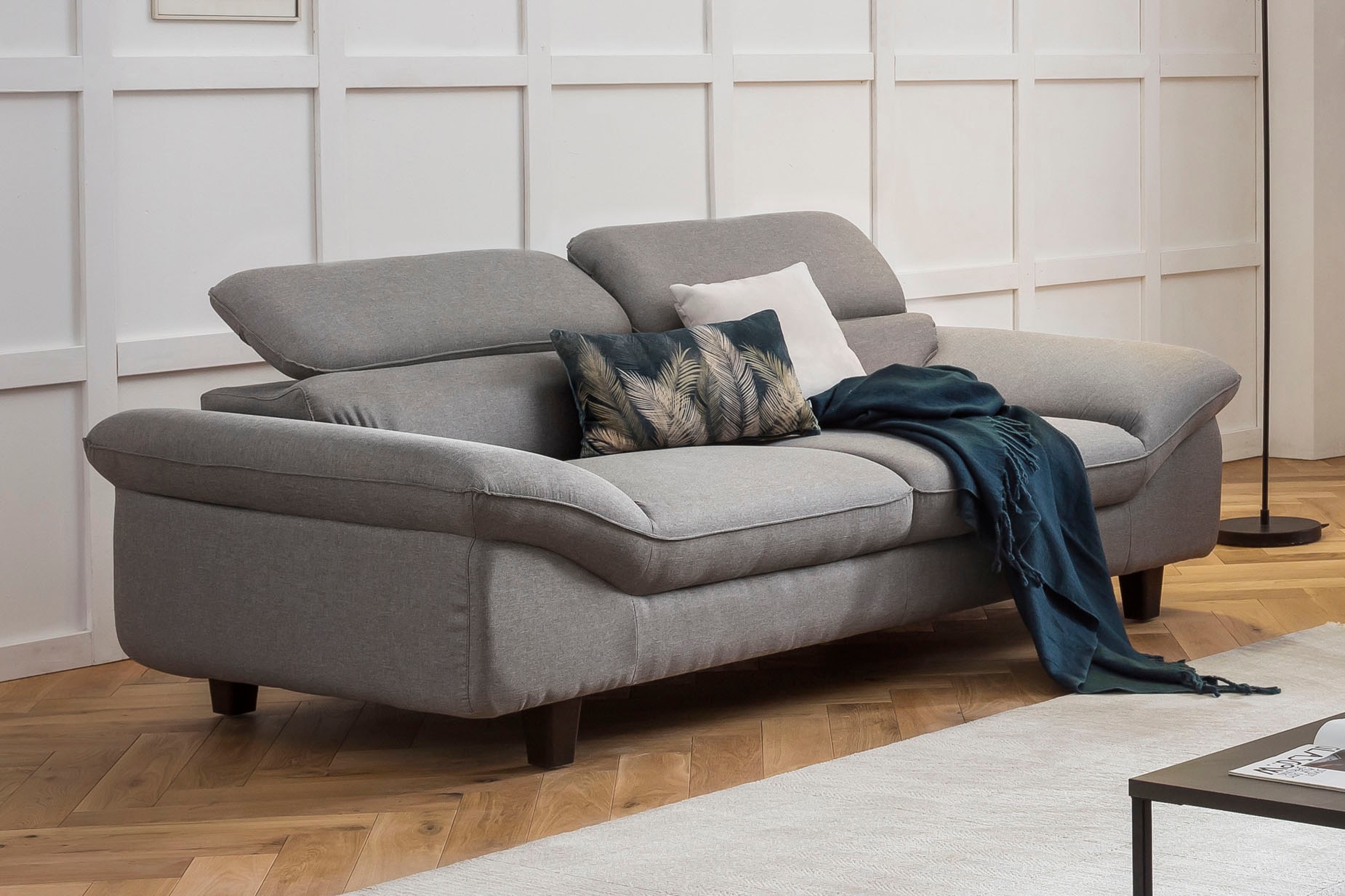 Home affaire 2-Sitzer »Pilot«, Big-Sofa mit Kopfteilverstellung