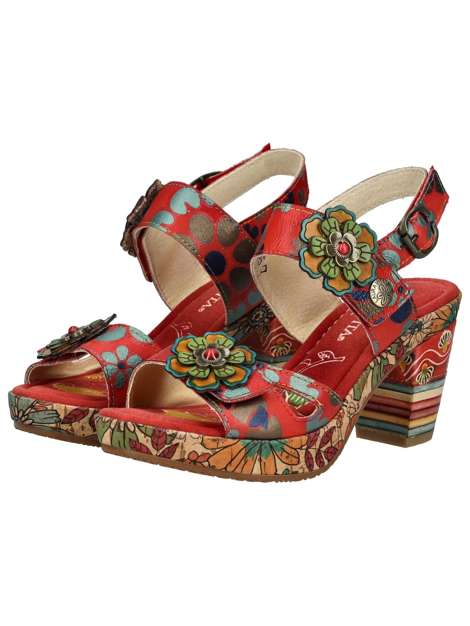 LAURA VITA Riemchensandale »LAURA VITA Sandalen Leder«