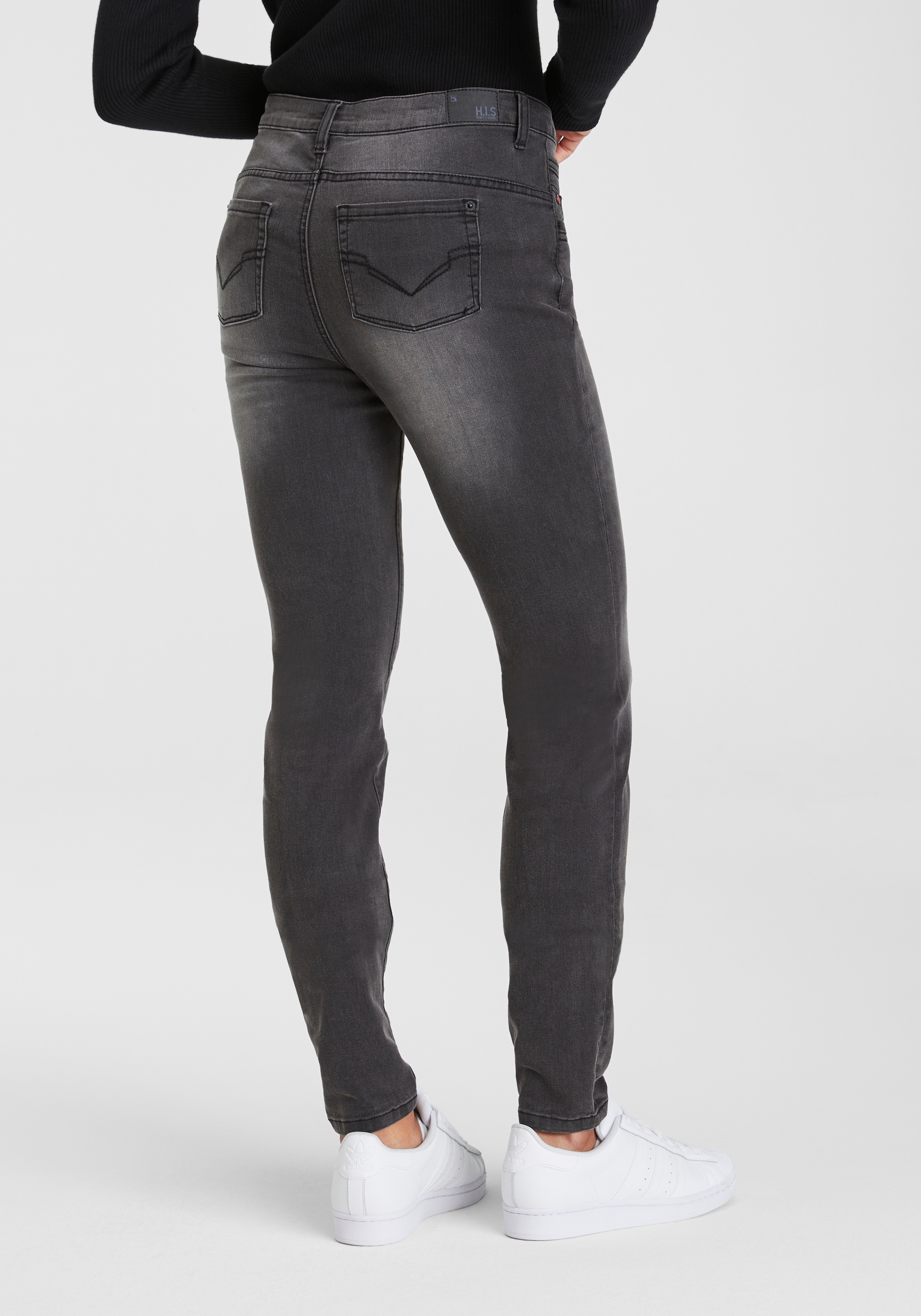 H.I.S 5-Pocket-Jeans »djunaHS«, ökologische, wassersparende Produktion durch Ozon Wash