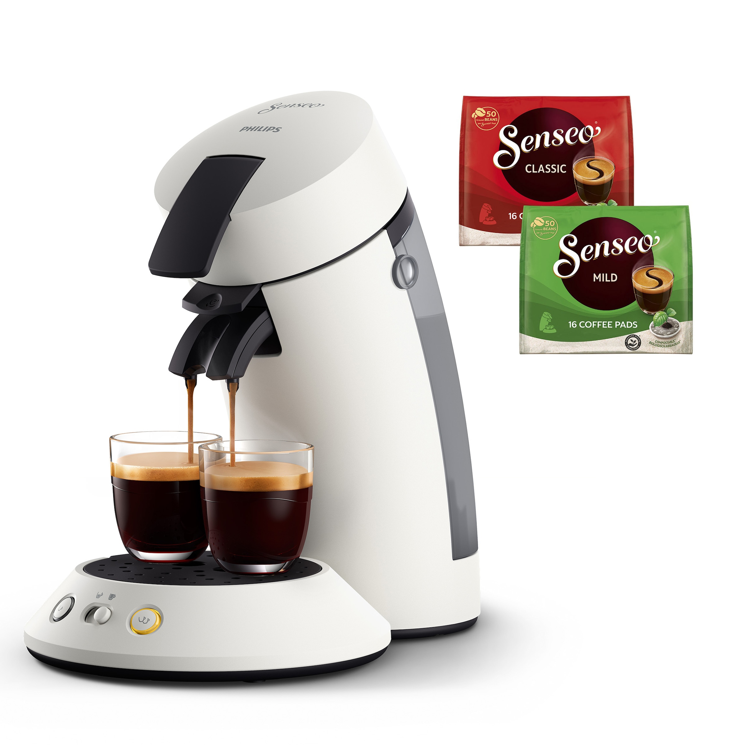 Kaffeepadmaschine »Original Plus CSA210/10, mit zwei Kaffee-Einstellungen«, aus 28%...