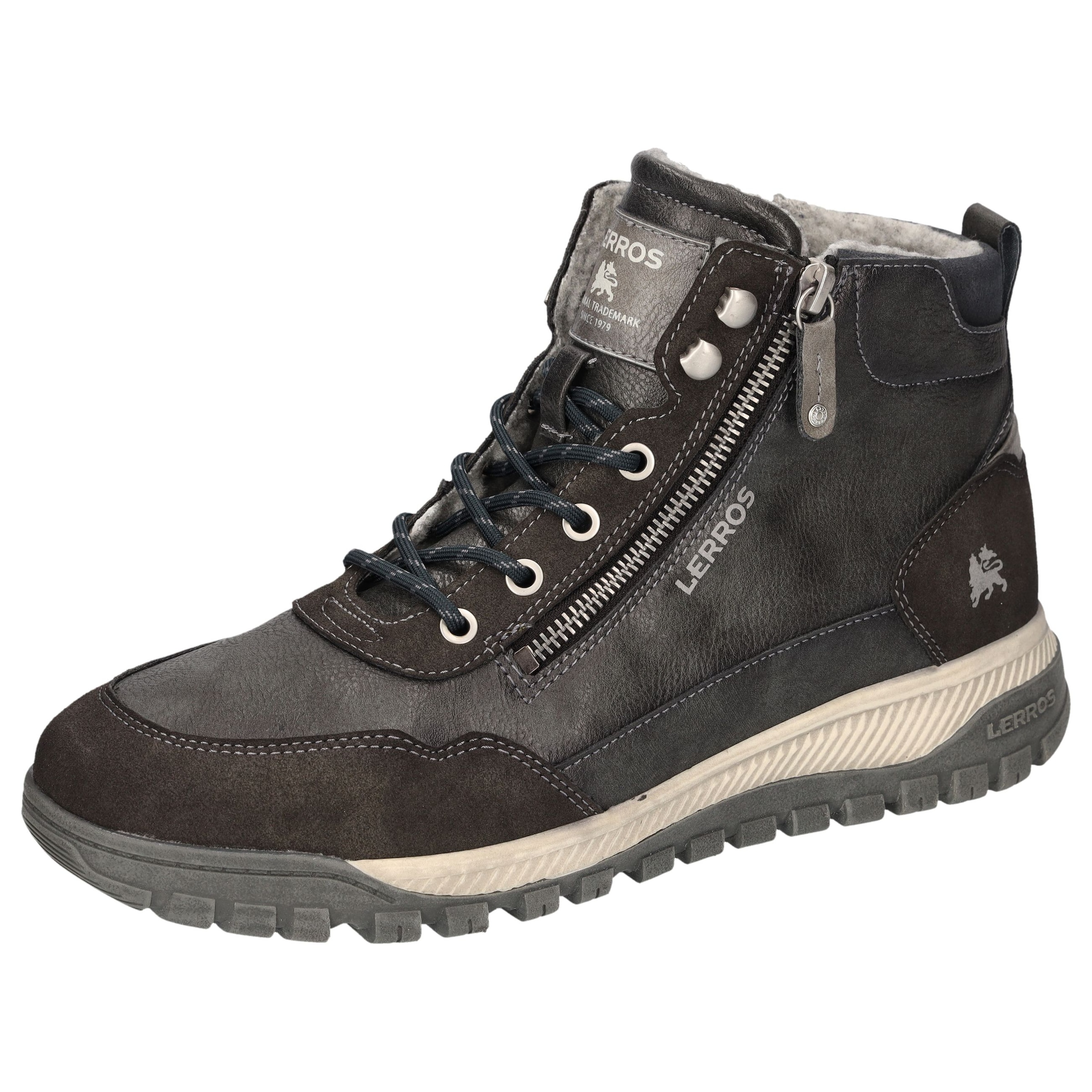 LERROS Winterboots  Schnürboots, Outdoorboots mit Ziereißverschluss außen