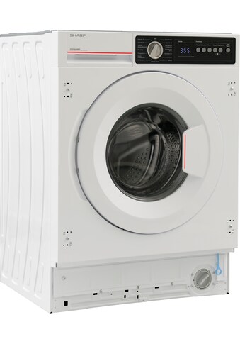Sharp Einbauwaschmaschine, ES-NIB814BWB-DE, 8 kg, 1400 U/min kaufen