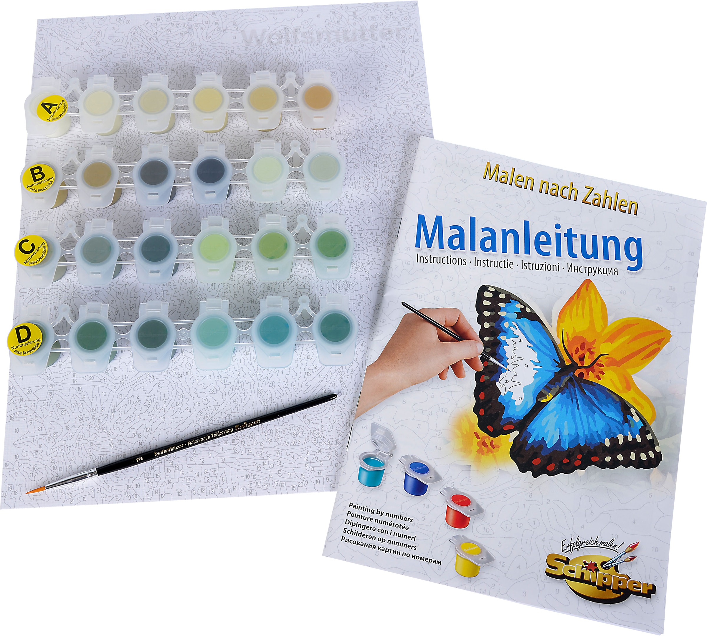 Schipper Malen nach Zahlen »Meisterklasse Klassiker - Wolfsmutter« Made in Germany