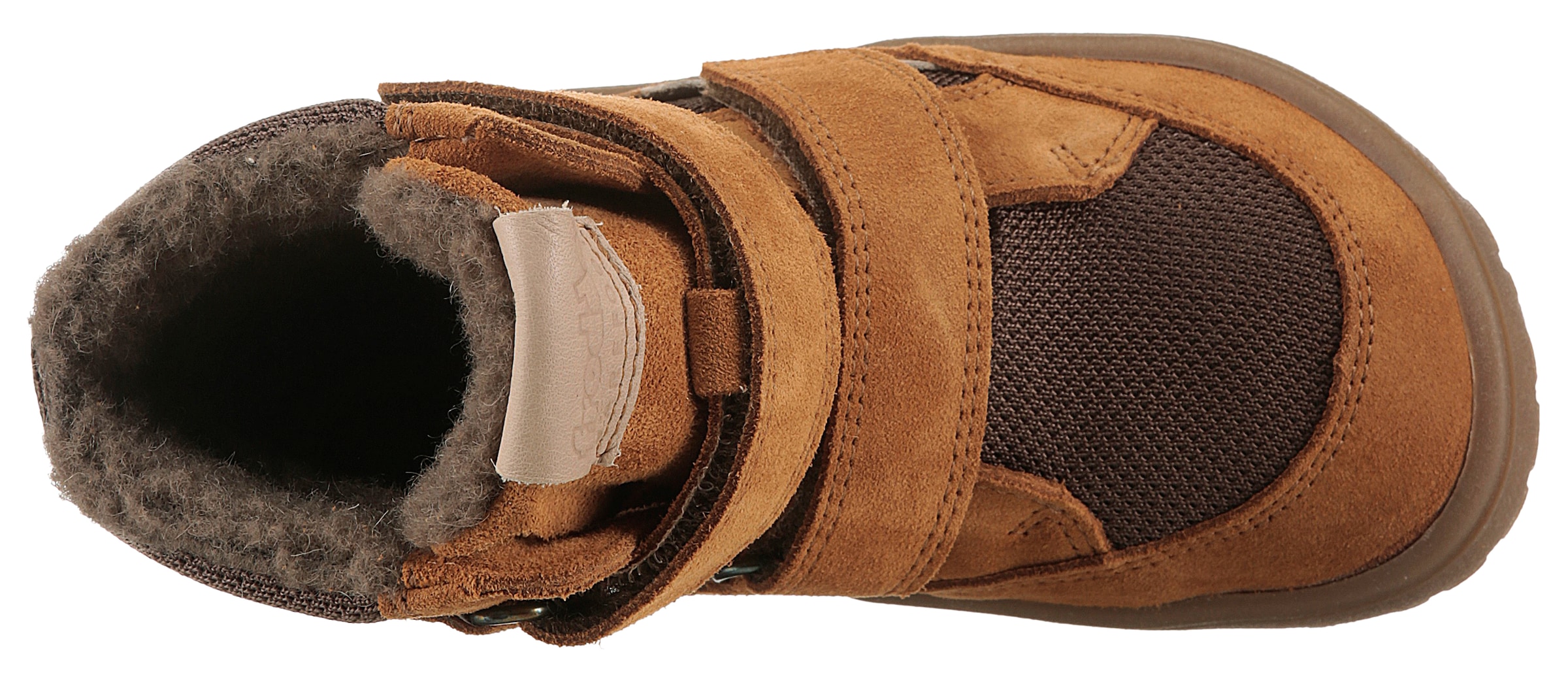 froddo® Barfußschuh »BAREFOOT TEX WINTER«, Winterstiefel, Klettstiefel mit kuscheligem Wollfutter