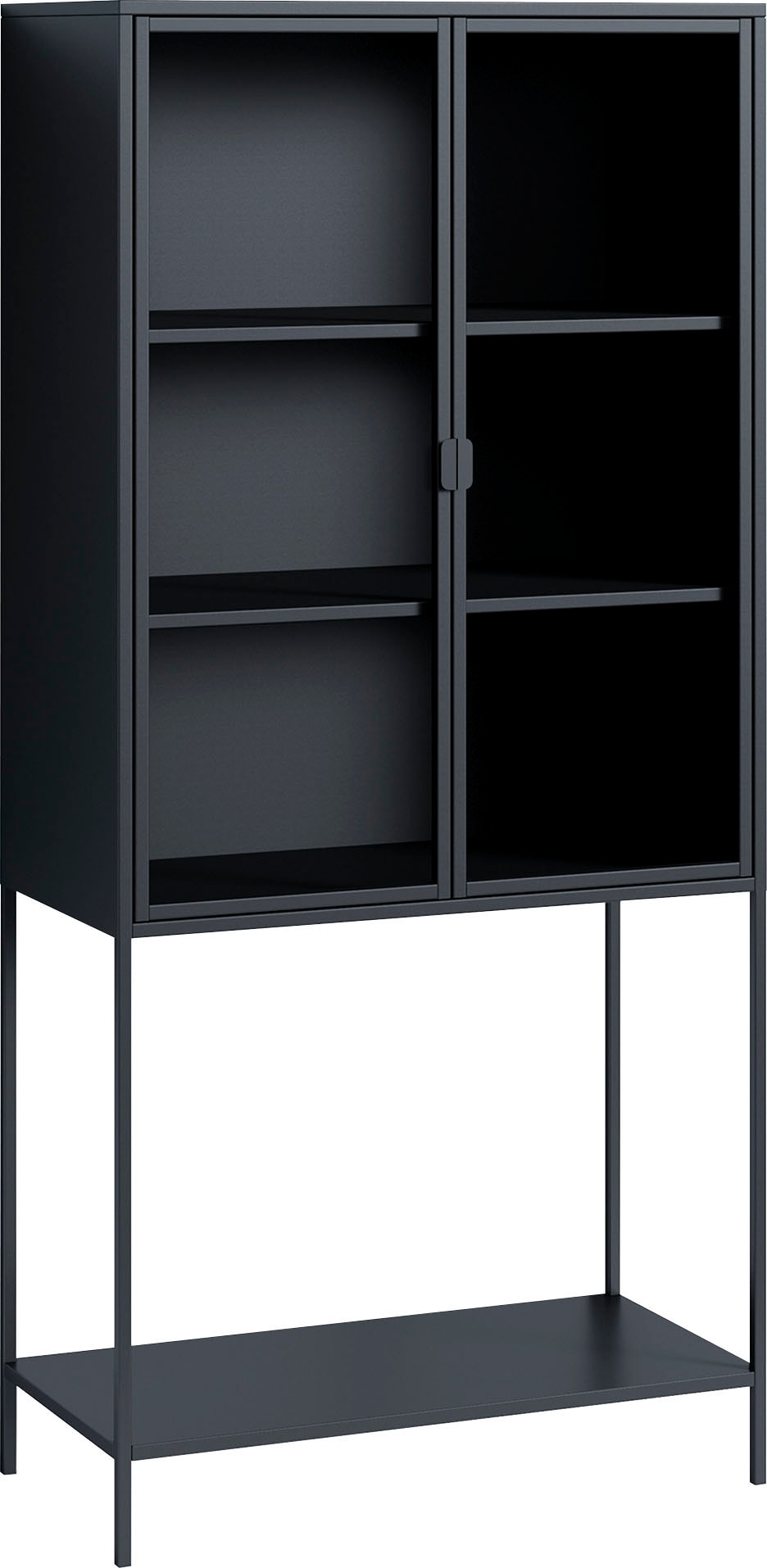 Homexperts Vitrine »Classic«, designorientiertes Highboard mit Glastüren