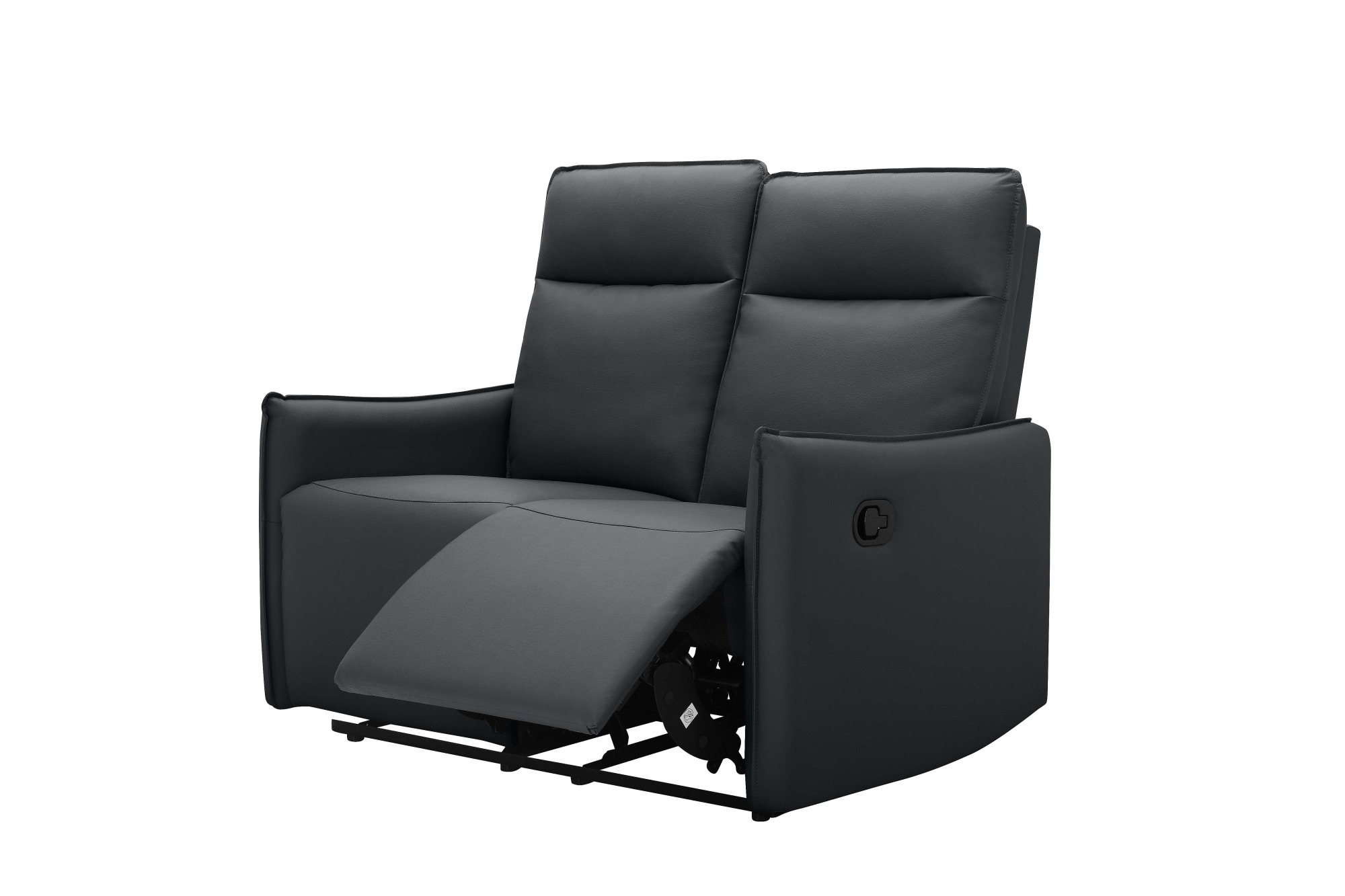 Dorel Home 2-Sitzer »Lugo, Kinosofa mit Reclinerfunktion in Kunstleder und Webstoff«, mit manueller Relaxfunktion in beiden Sitzen