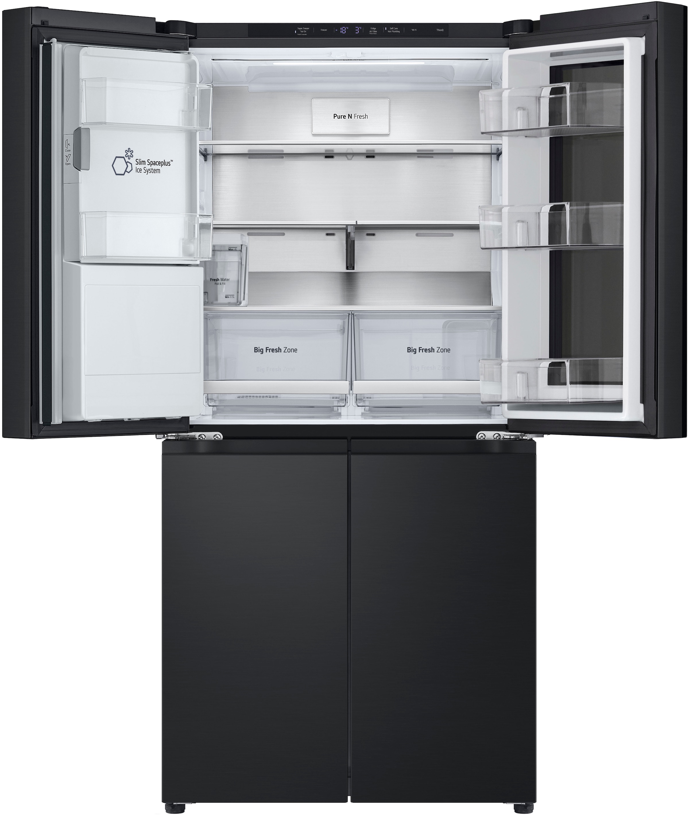 LG Multi Door »GMG761EPAE«, InstaView®, DoorCooling+®