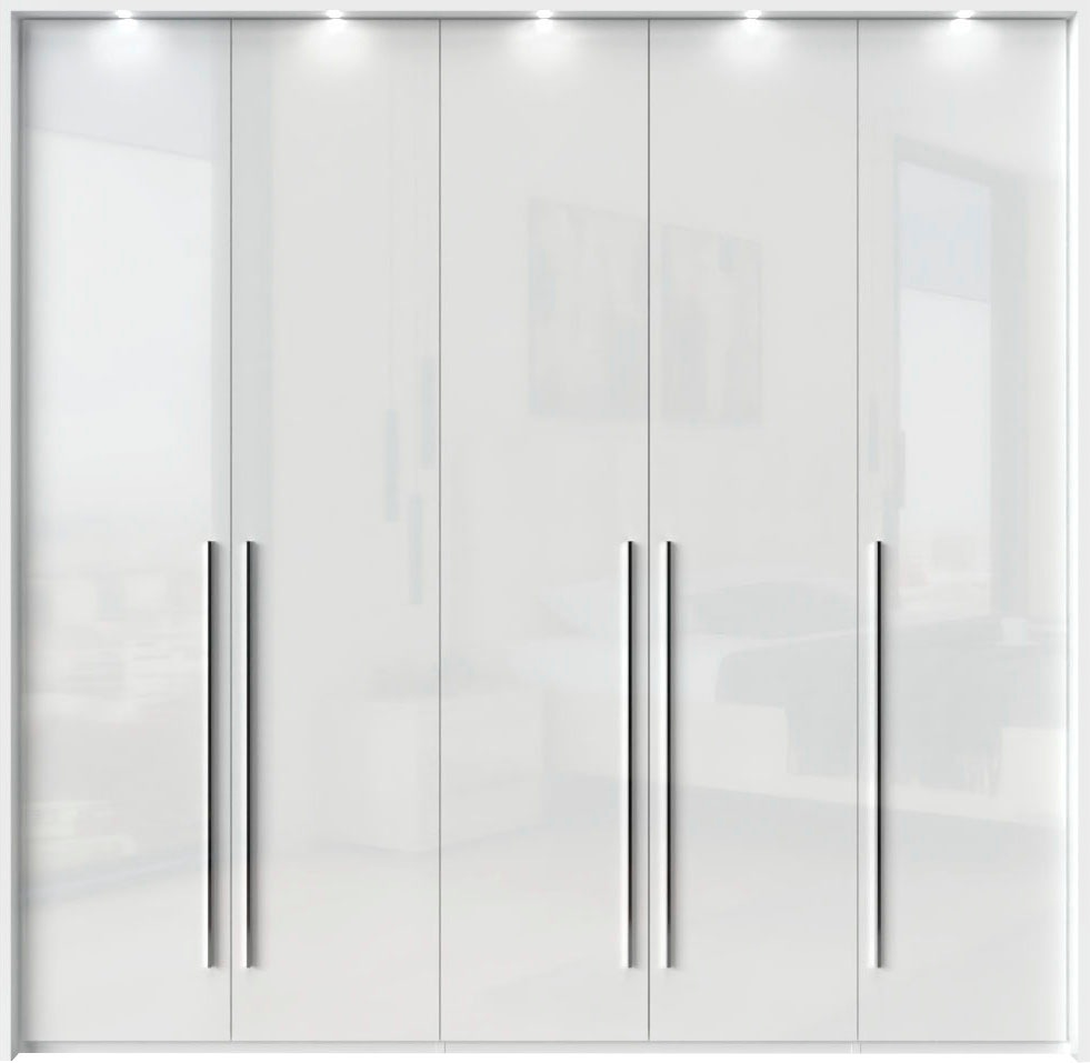 PLACES OF STYLE Kleiderschrank »Piano, inklusive Rahmen und Beleuchtung, so günstig online kaufen