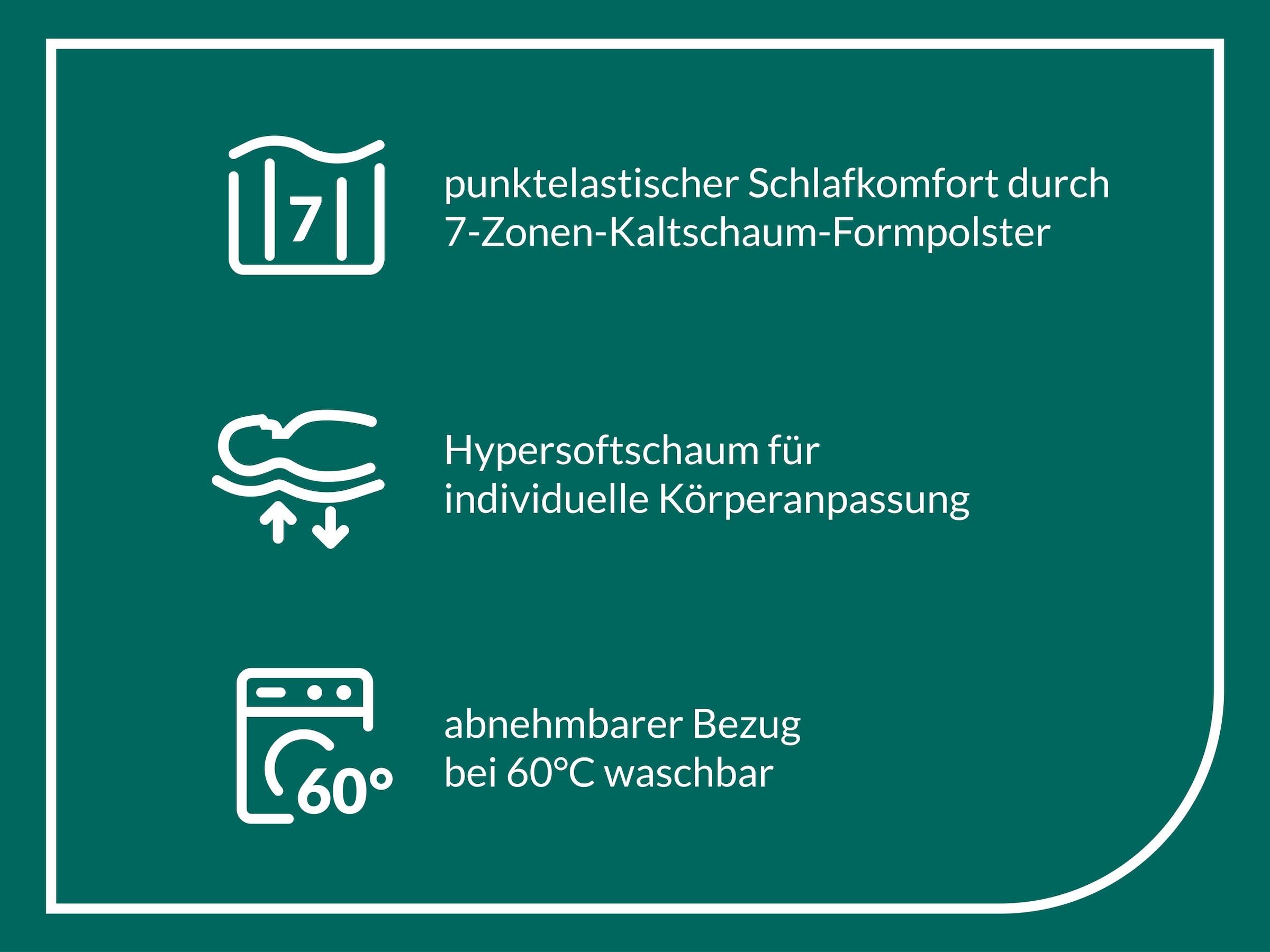 fan Taschenfederkernmatratze »Tulani, Matratze in 90x200 cm, 140x200 cm und weiteren Größen«, 24 cm hoch, 530 Federn, (1 St.), 530 Federn bei Gr. 100x200 cm - atmungsaktive Matratze