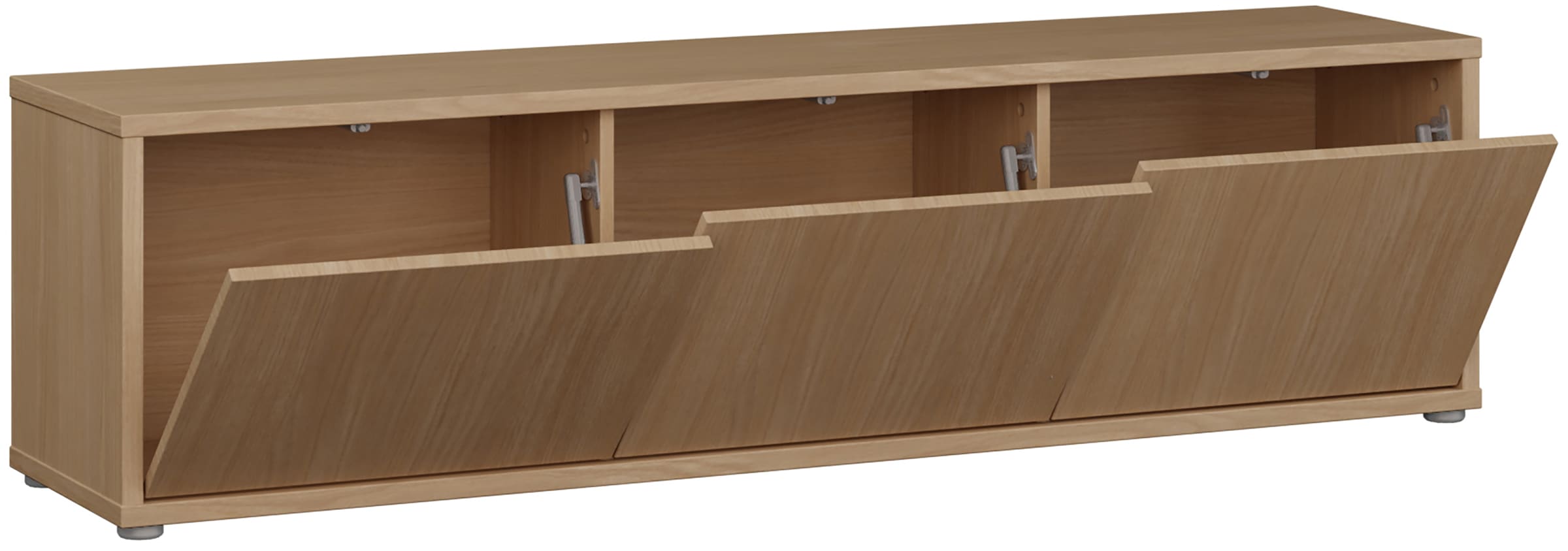 FORTE Lowboard »Alice Springs, TV-Board, viel Stauraum, große Türen zum Aufklappen« B/H/T 154,2/41,5/34,9 cm Klapptüren