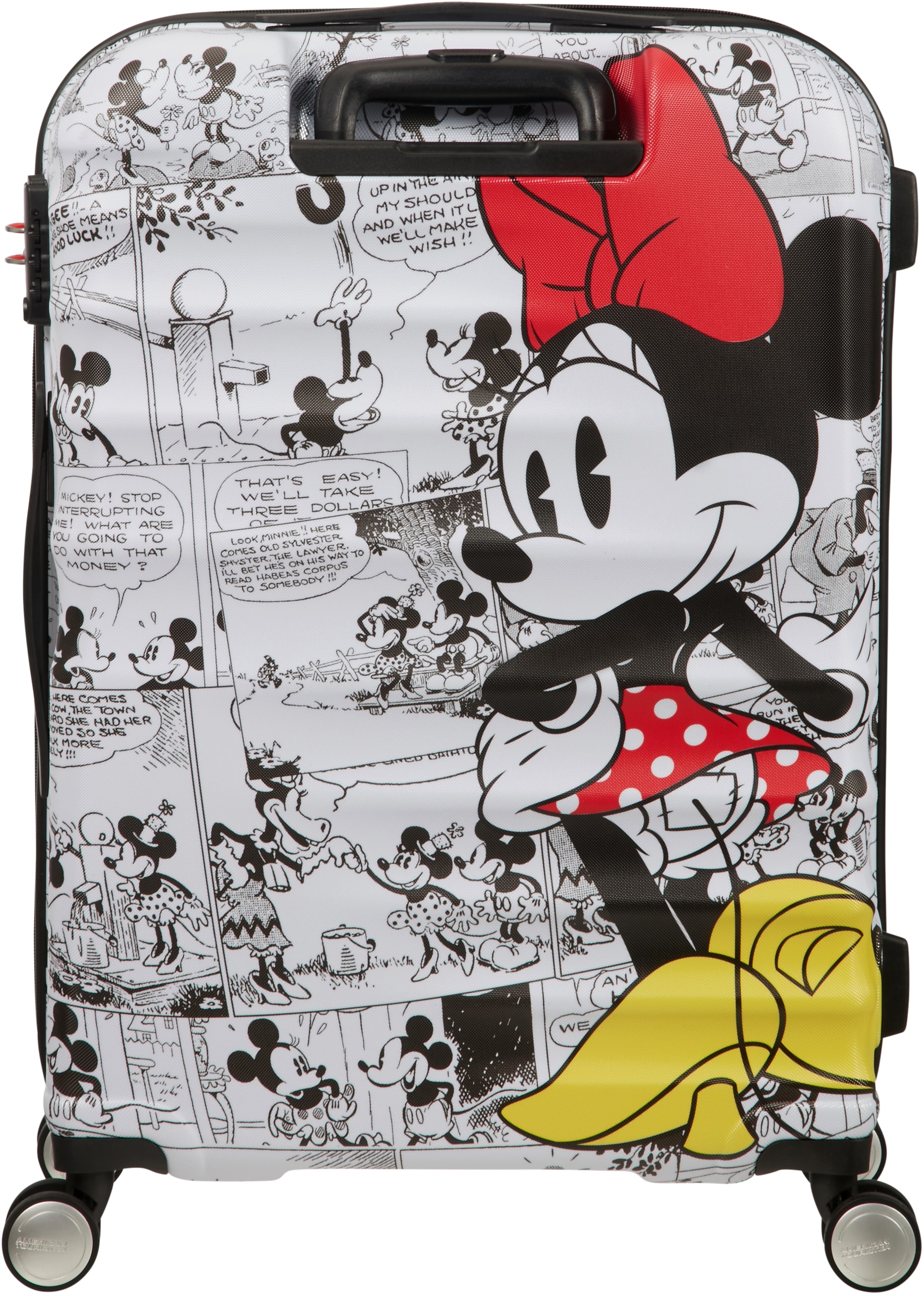 Rollen, Wavebreaker, cm«, 67 »Disney Online-Shop American 4 im teilweise Tourister® bestellen recyceltem aus Hartschalen-Trolley Material