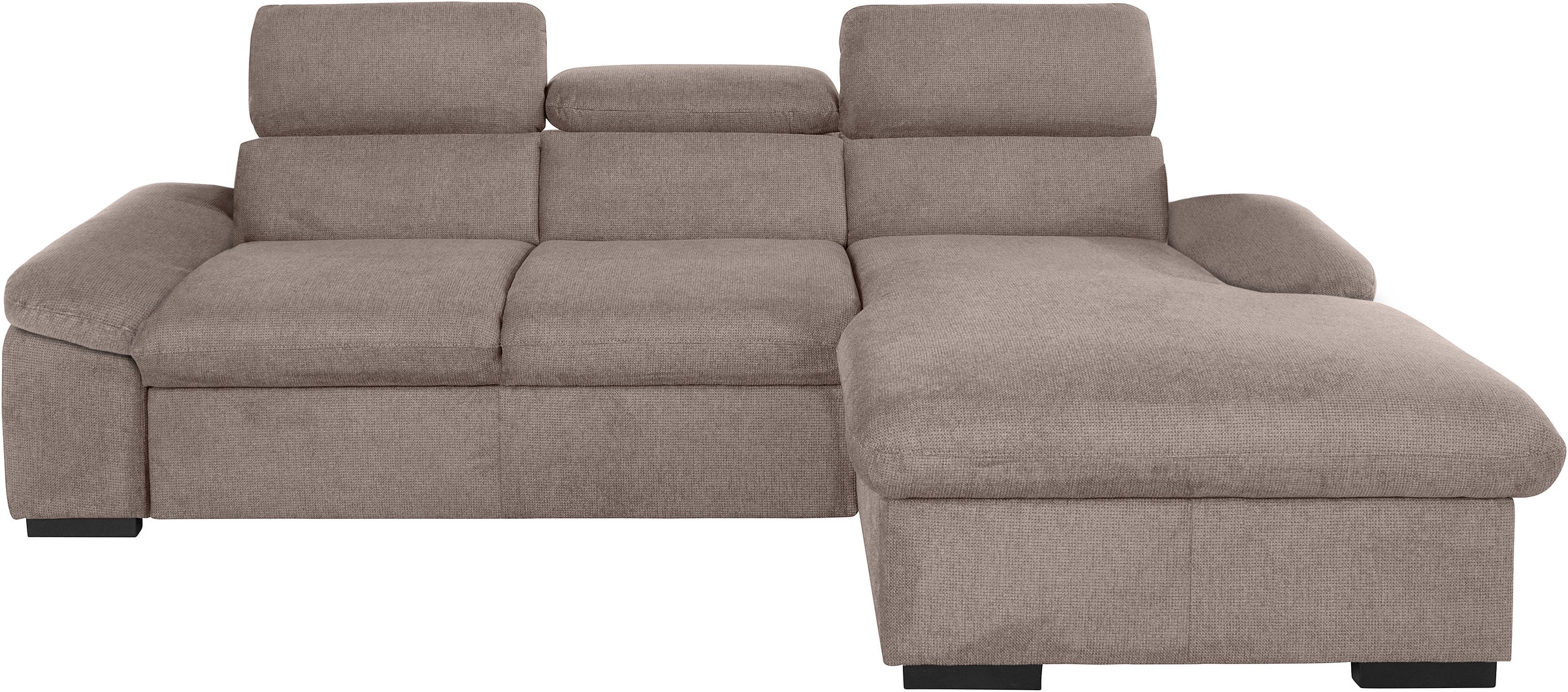 COTTA Ecksofa »Lola L-Form mit Kopfteilfunktion & Hocker«, (Set, mit Hocker günstig online kaufen