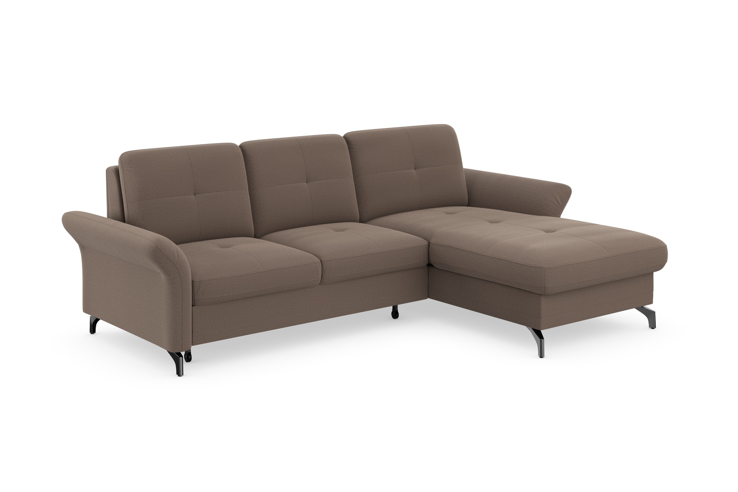 Places of Style Ecksofa »Calando L-Form«, wahlweise mit Bettfunktion, Bettk günstig online kaufen