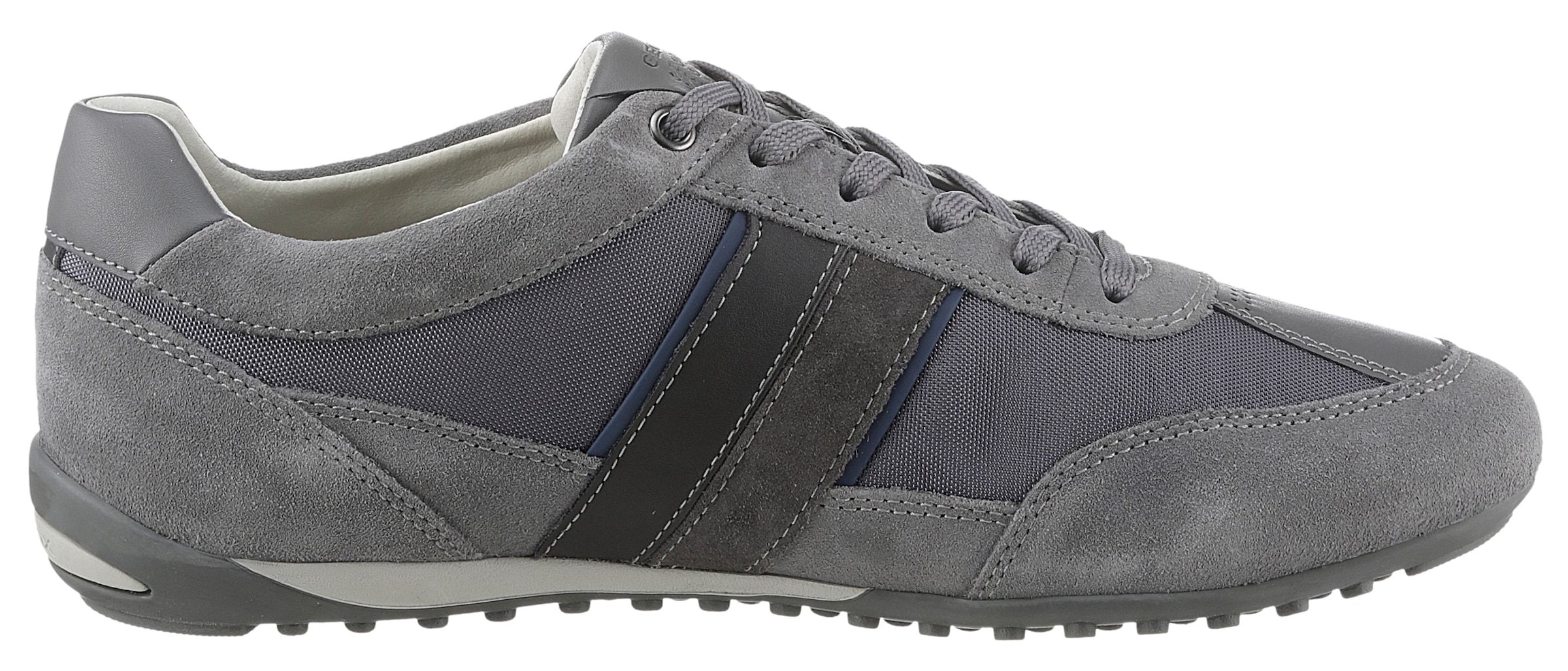Geox Sneaker »U WELLS C«, Casual Schuh, Schnürschuh mit Logoverzierung