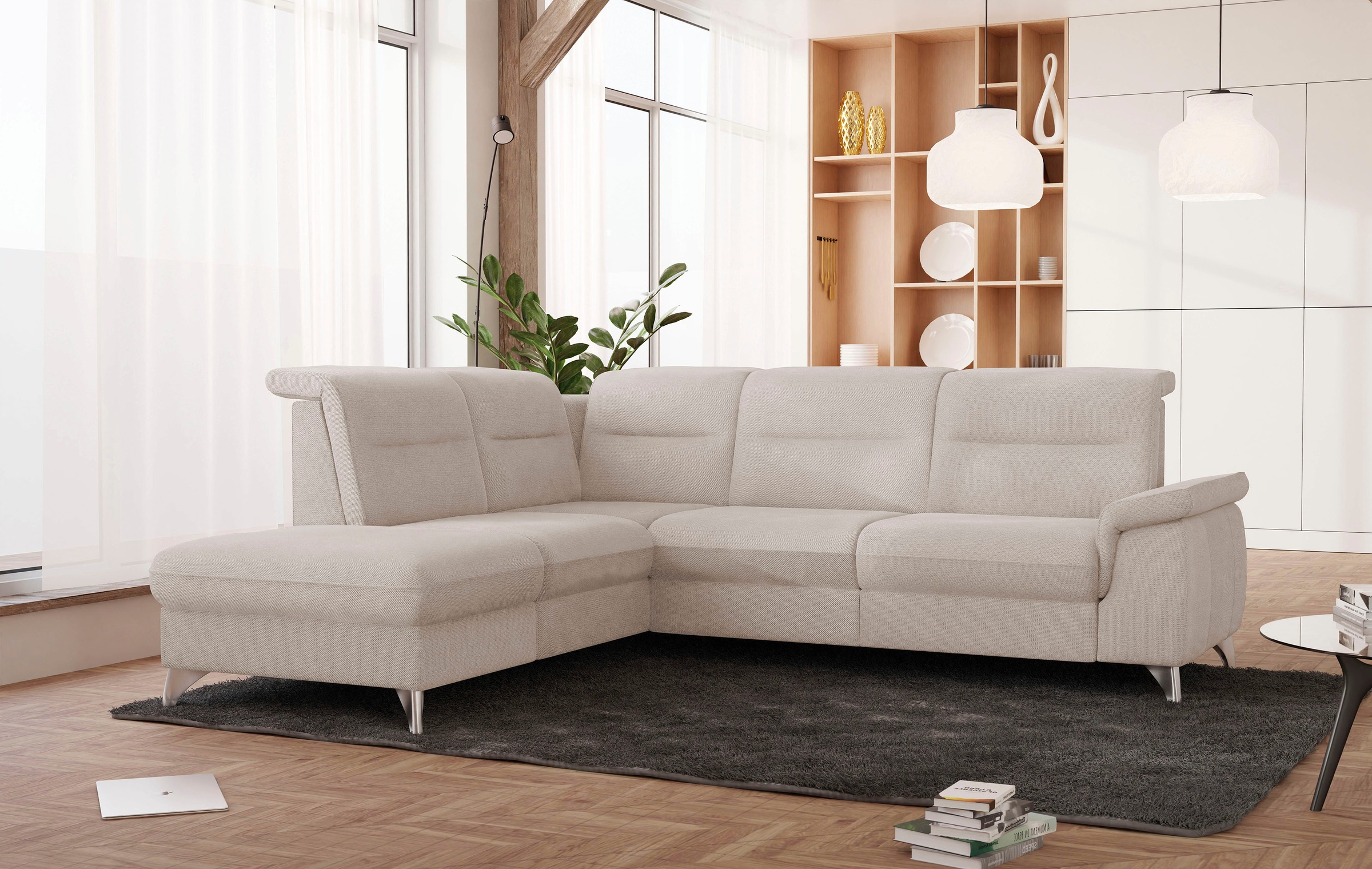 sit&more Ecksofa »Astoria L-Form«, wahlweise mit motorischer Relaxfunktion günstig online kaufen