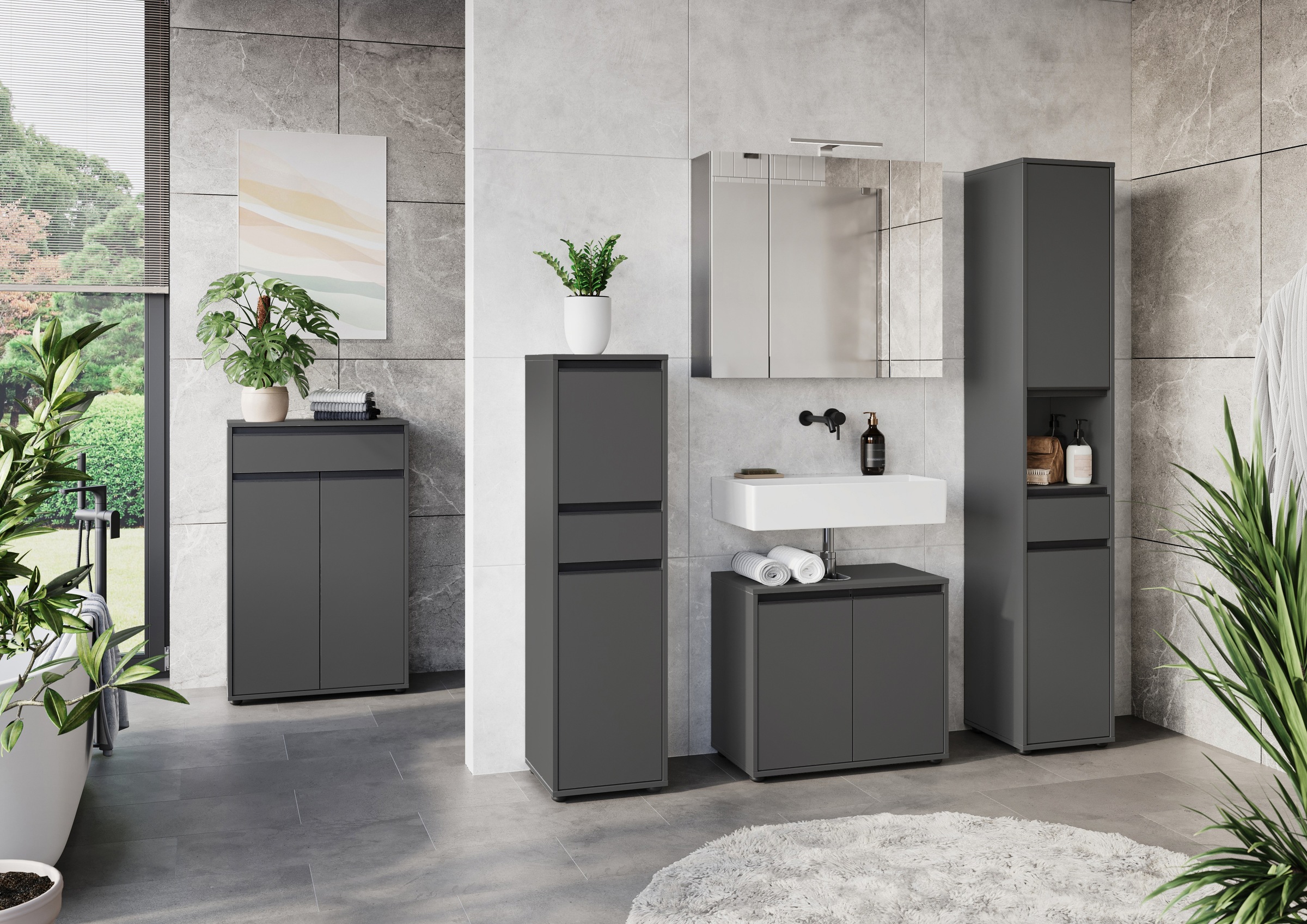 GERMANIA Badmöbel-Set »Lemont« 3 Stk. tlg. günstig online kaufen