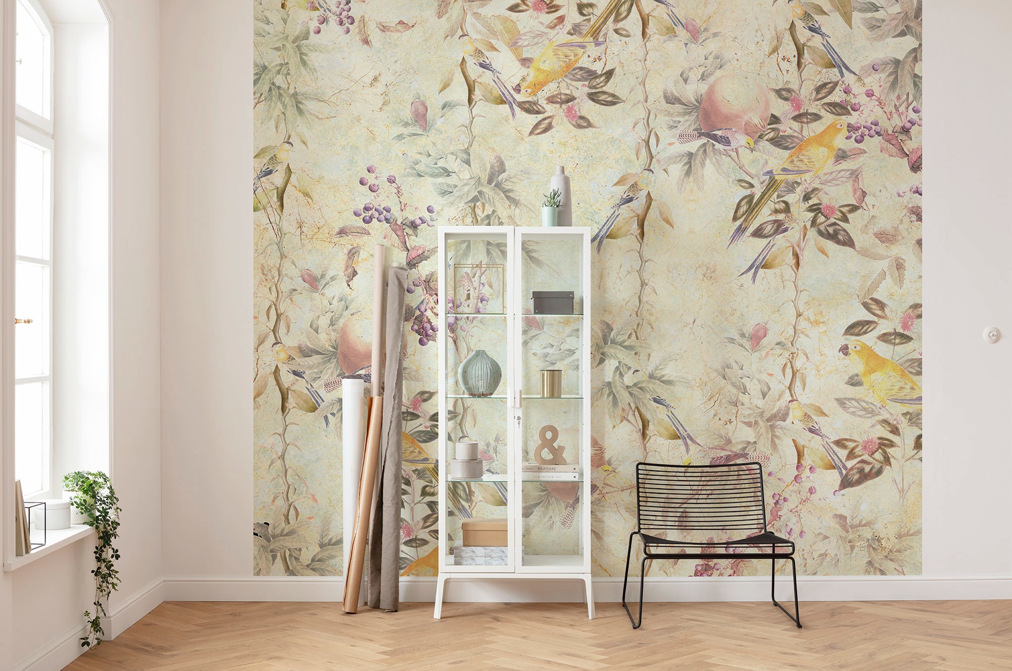 Komar Vliestapete »Digitaldruck Vlies - Cosy Bohemian - Größe 300 x 280 cm«, bedruckt, Wohnzimmer, Schlafzimmer
