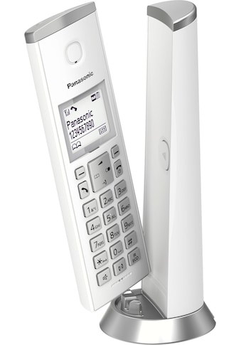 Panasonic Schnurloses DECT-Telefon »KX-TGK220«, (Mobilteile: 1), 4 Wege Navigationstaste kaufen