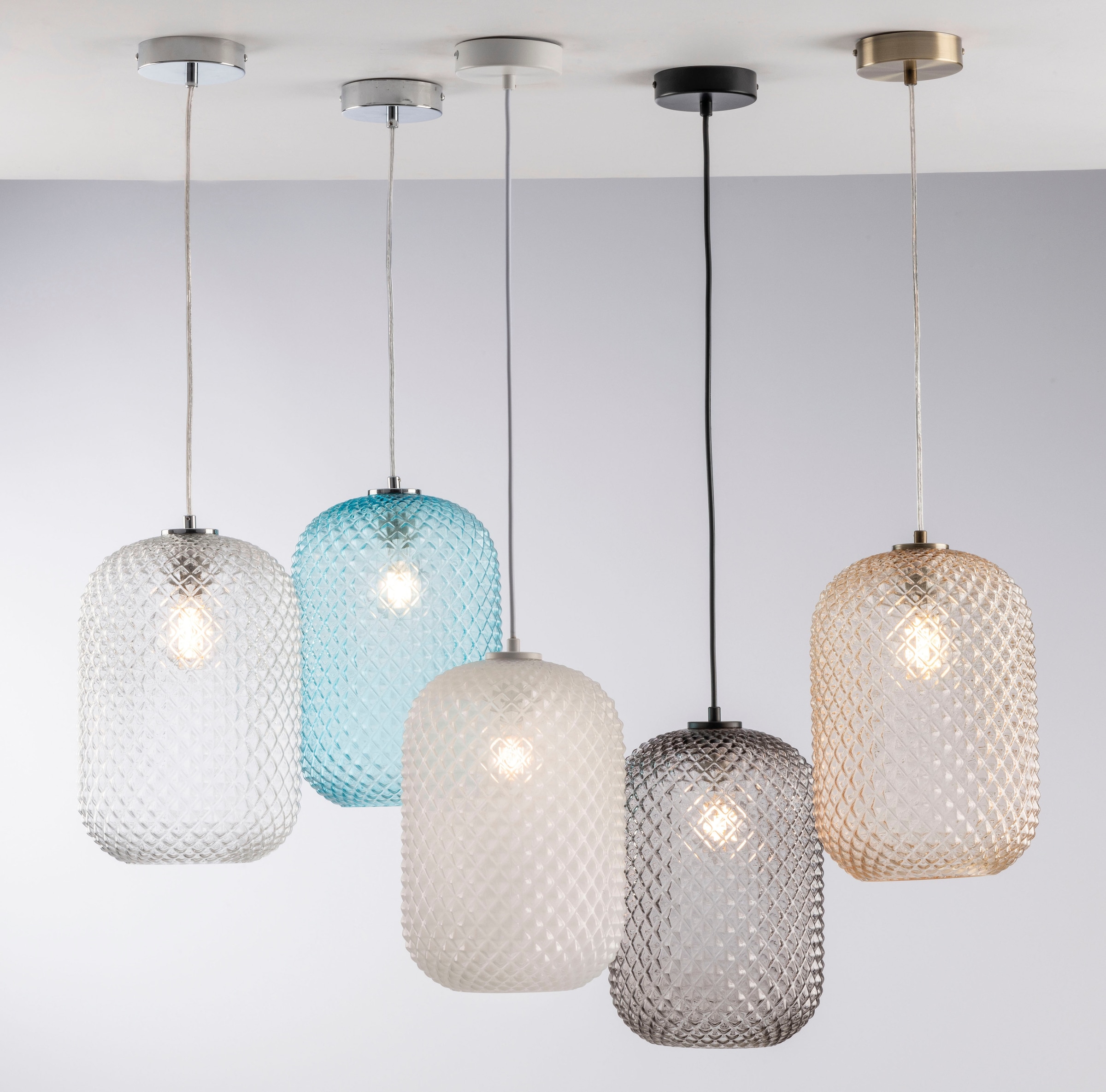 ECO-LIGHT Hängeleuchte »Ashford«, Leuchtmittel E27   Leuchtmittel wechselba günstig online kaufen