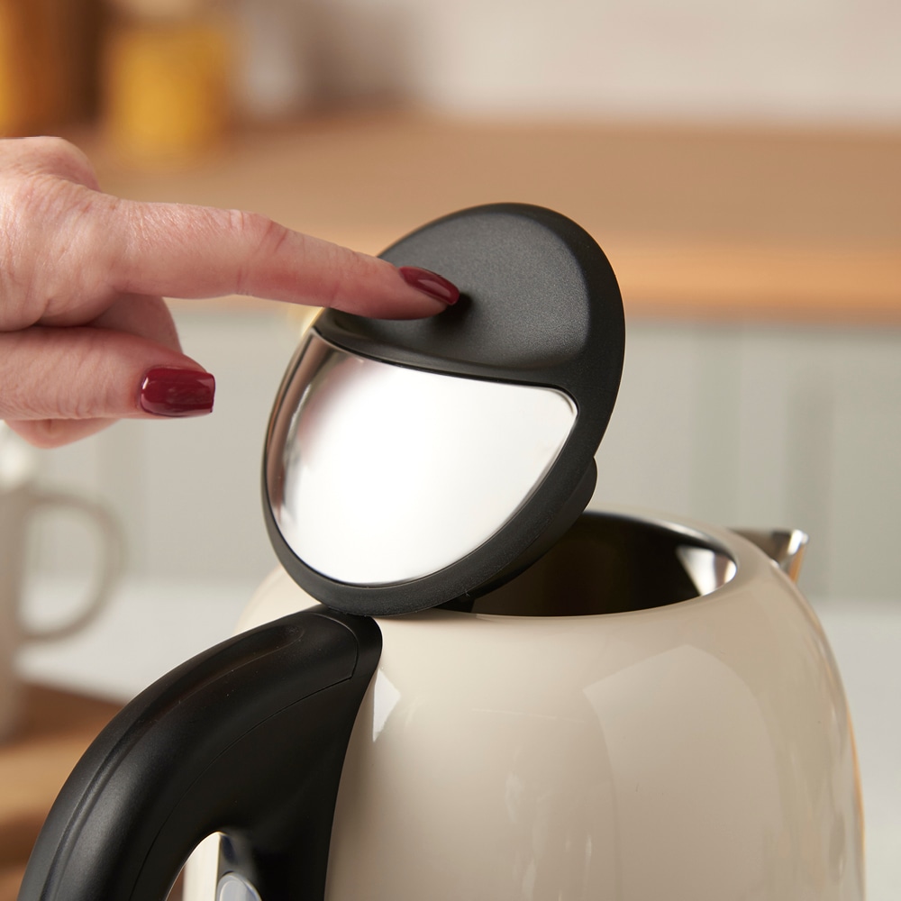 RUSSELL HOBBS Wasserkocher »Colours Plus+ Jasmine 28510-70« 1,7 l 2400 W Edelstahl, Schnellkochfunktion, Perfect-pour-Ausgustülle, Kalkfilter