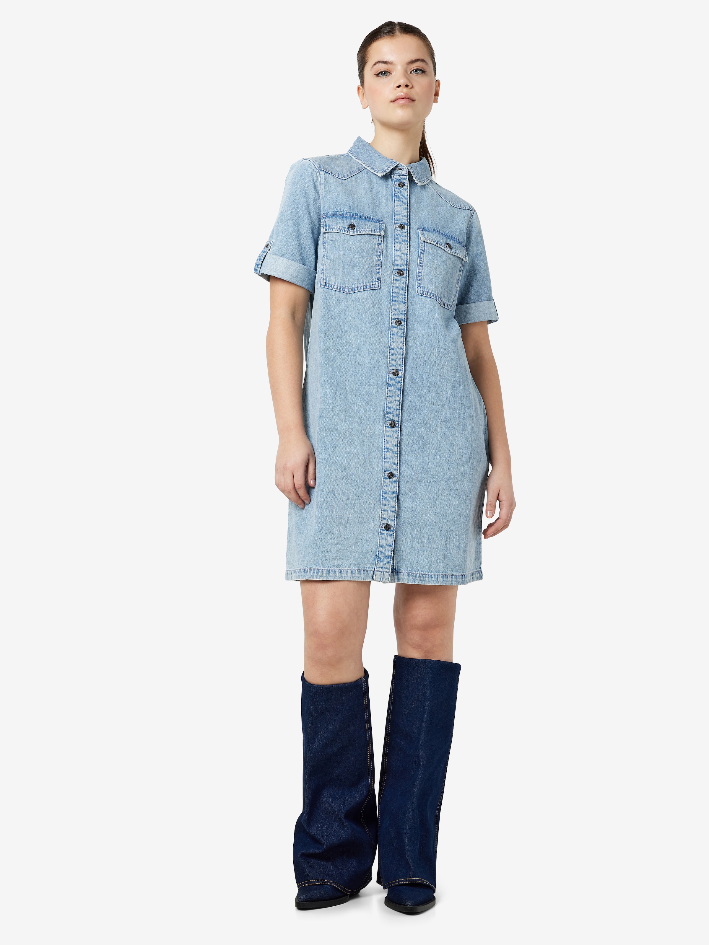 Noisy may Jeanskleid »NMNEW SIGNE S/S DENIM DRESS VI003LB NOOS«