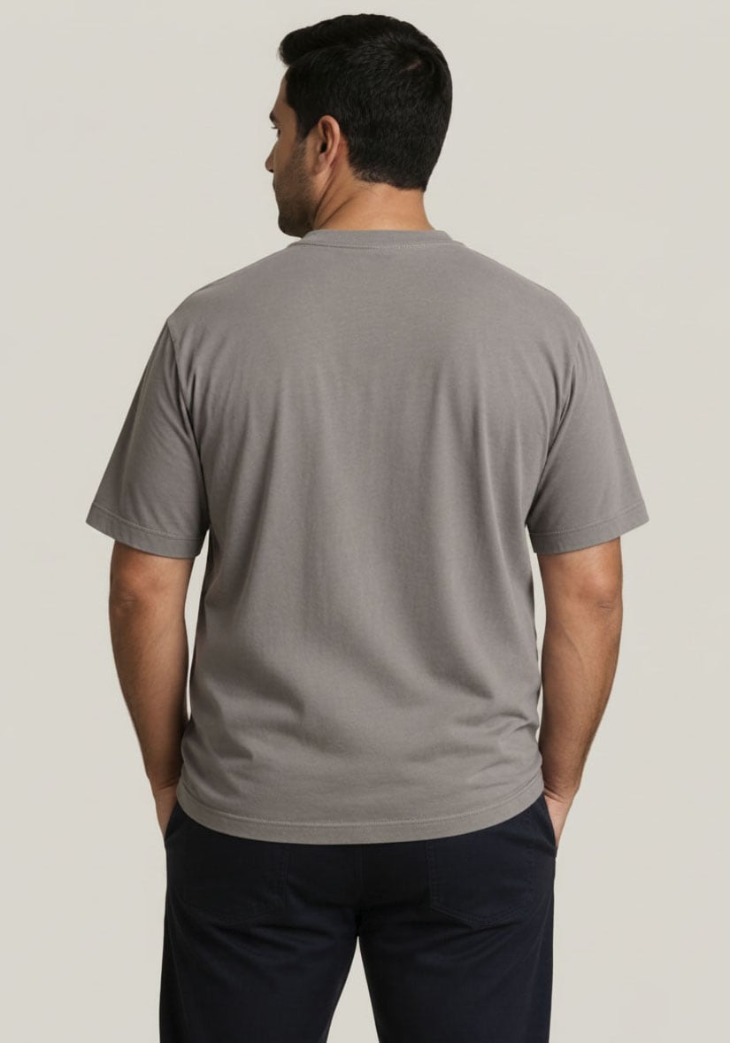 Man's World Plus Rundhalsshirt »auch in Grosse Größen bis Gr. 7XL Ärmel-Fit« Regular Fit, Kurzarm, mit Print, bedruckt, aus Single Jersey