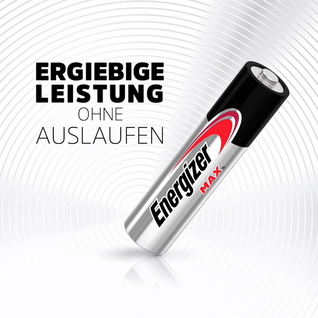 Energizer Batterie »24+8 Stück Max Promotionware Micro (AAA)«, LR03, (32 St.)