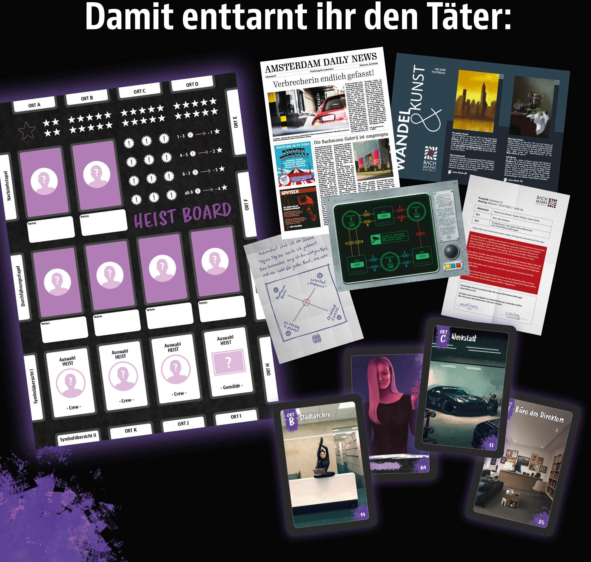 Kosmos Spiel »Masters of Crime - Stillleben«, Made in Germany