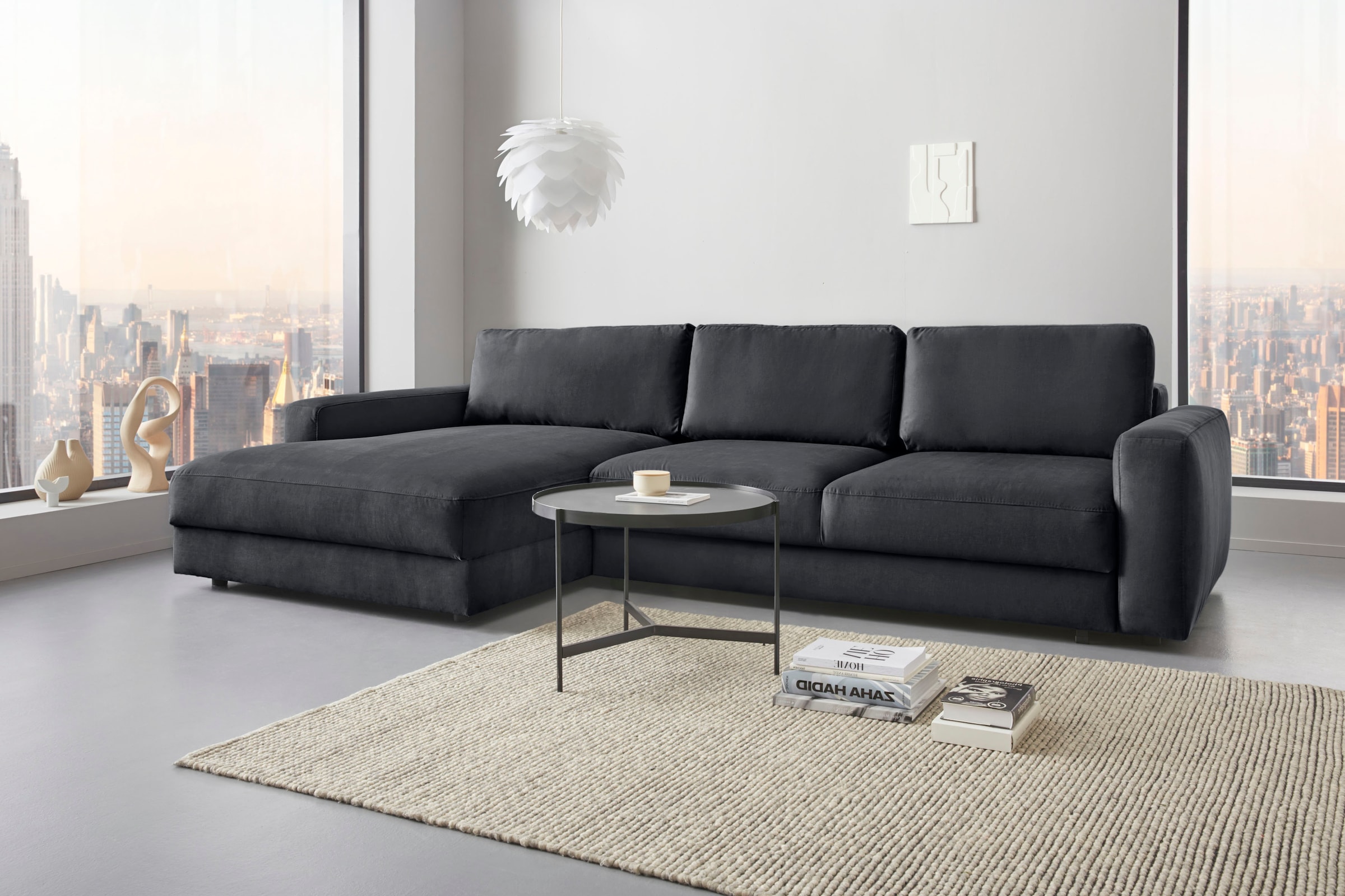 Places of Style Ecksofa »Bloomfield, bequem und elegant, OTTOs Choice, L-Fo günstig online kaufen