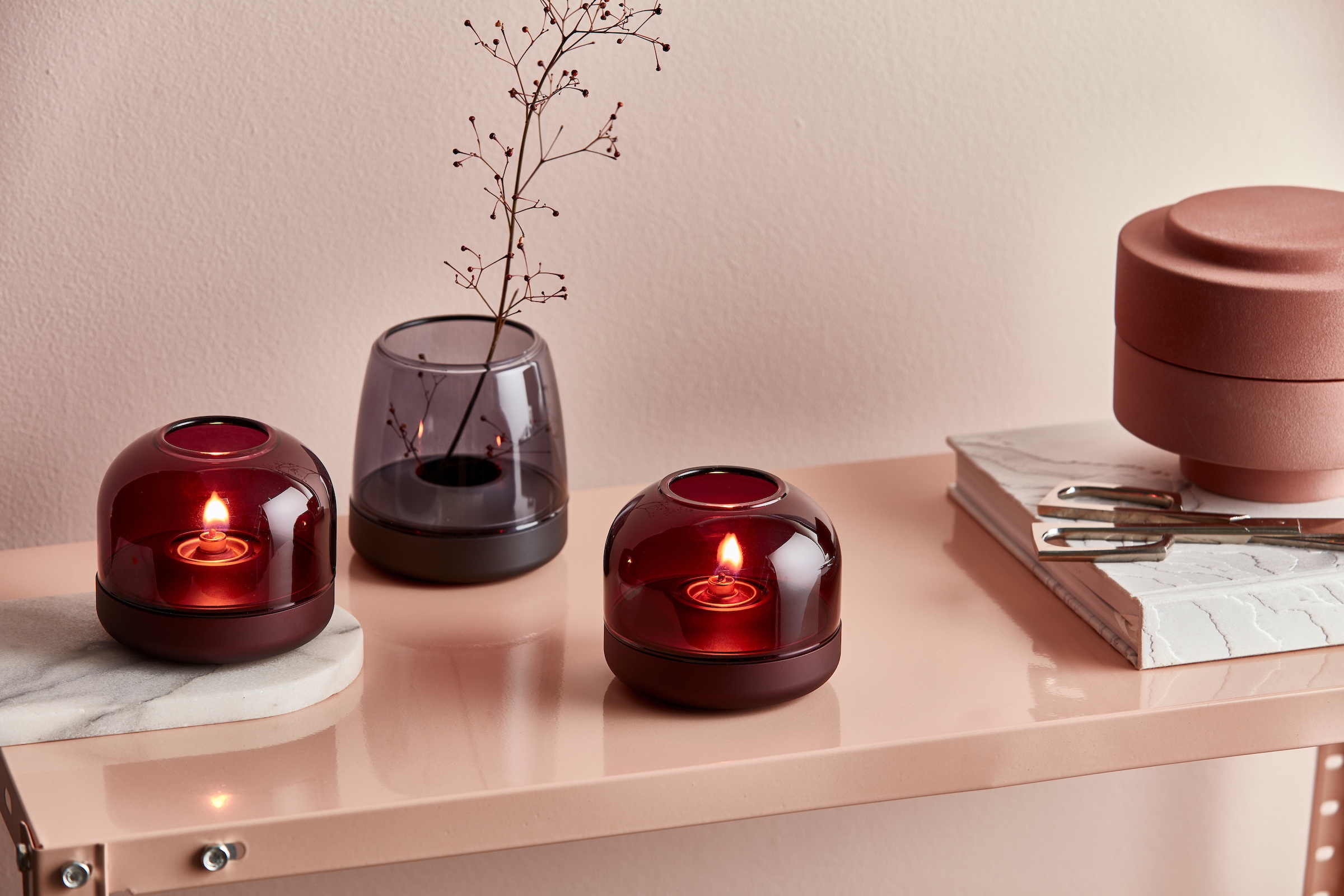4. Bild von kooduu Dekolicht »Glow 10«, hochwertiges Aluminium Designer Windlicht