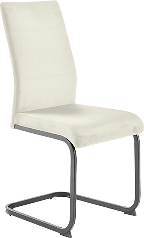 MCA furniture Freischwinger »MCA TICINO Schwingstuhl«, Veloursstoff, (4er-S günstig online kaufen