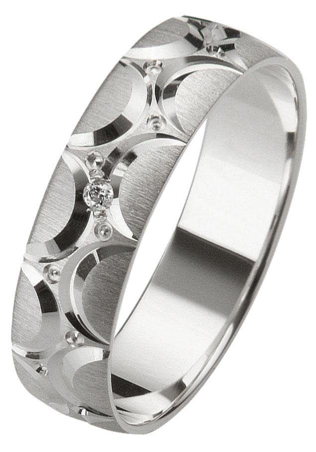 Firetti Trauring »Schmuck Geschenk Gold 375 Hochzeit Ehering "LIEBE"«, Made in Germany, wahlweise mit oder ohne Brillant