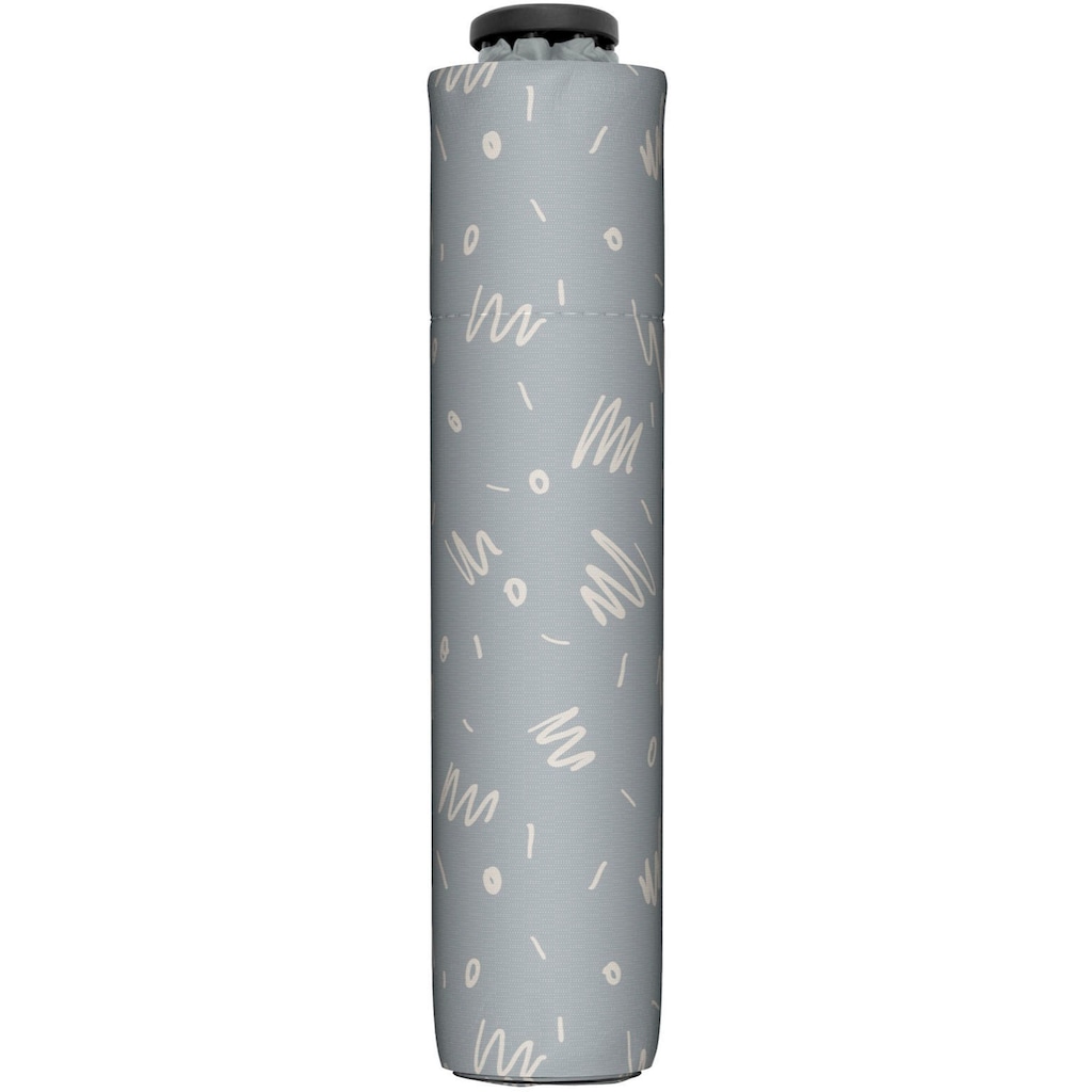 doppler® Taschenregenschirm »zero,99 Minimally, cool grey«