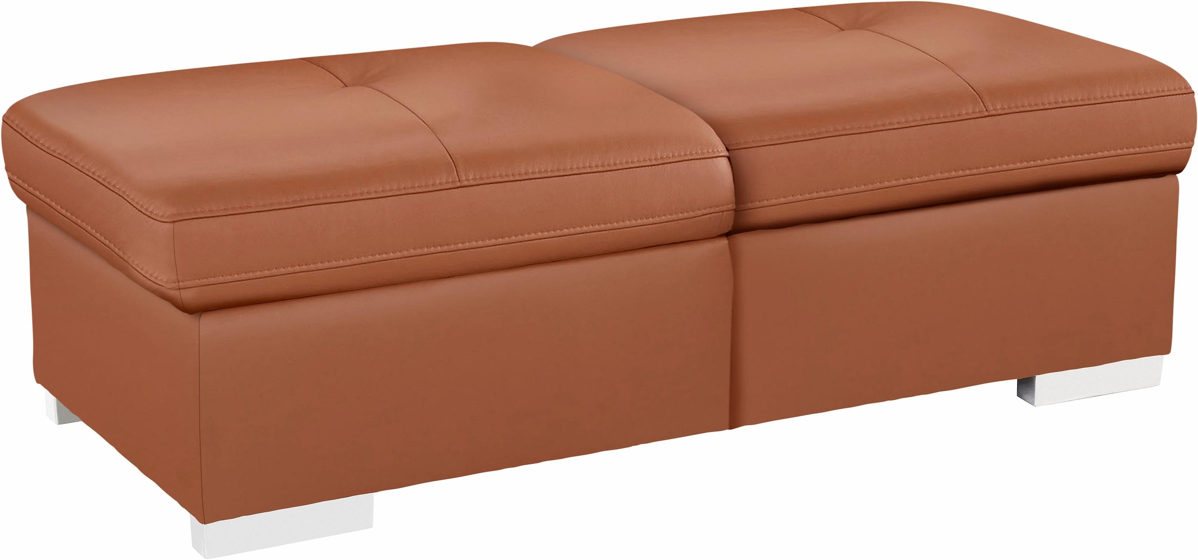 exxpo - sofa fashion Hocker »Spring Bankhocker, guter Sitzkomfort und tolle Verarbeitungsdetails«
