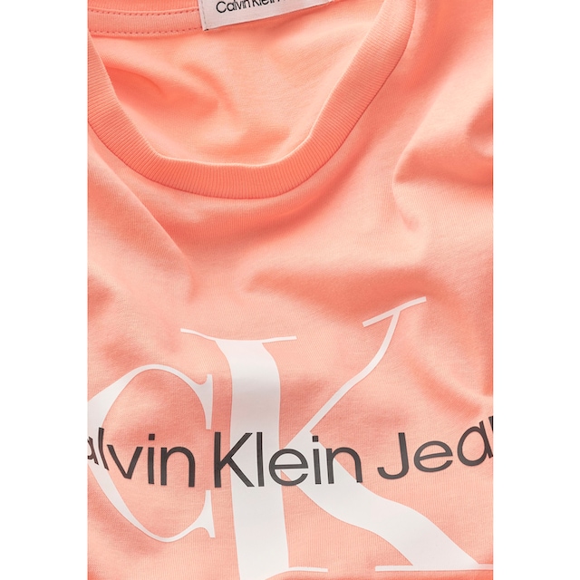 Calvin Klein Jeans T-Shirt »MONOGRAM LOGO T-SHIRT«, Kinder Kids Junior  MiniMe,für Mädchen und Jungen online kaufen