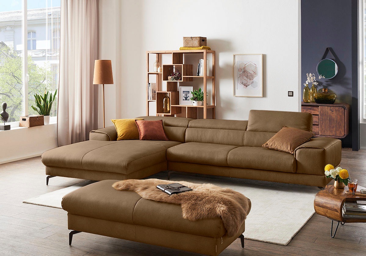 W.SCHILLIG Ecksofa »piedroo, Designsofa mit tollem Sitzkomfort, bequem und günstig online kaufen