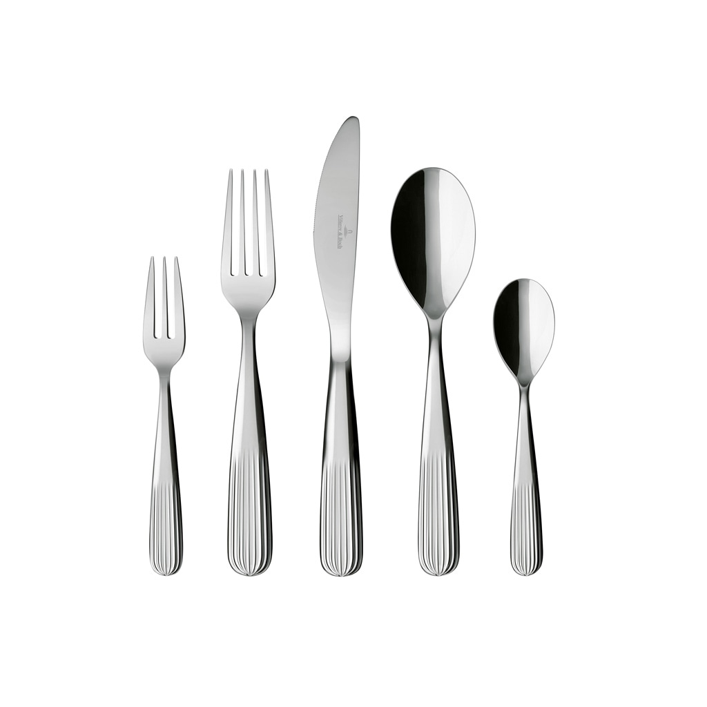 Villeroy & Boch Besteck-Set »Tafelbesteck Rose Garden 30er Set silber« günstig online kaufen